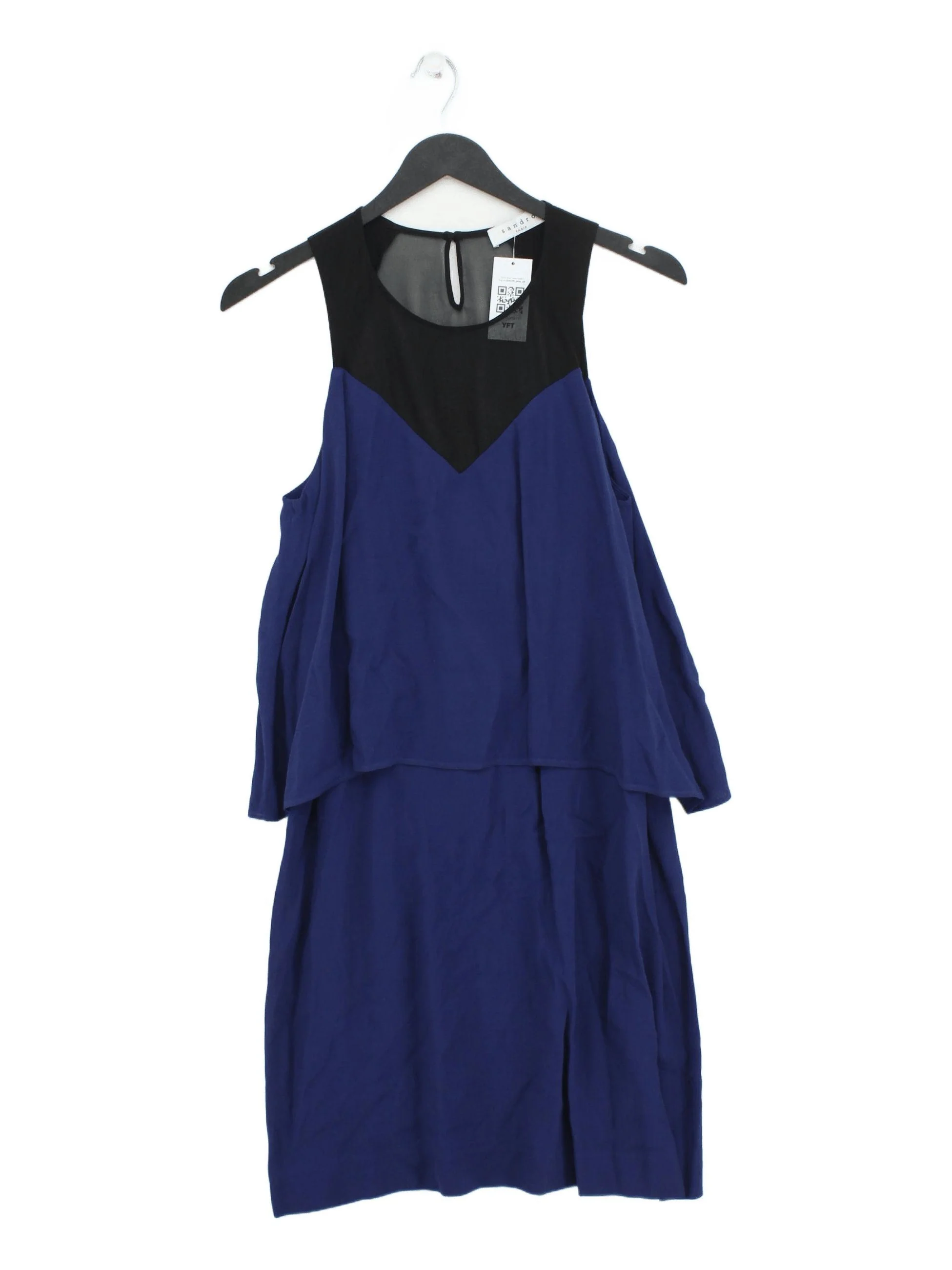 Sandro Tank Mini Dress S in Blue
