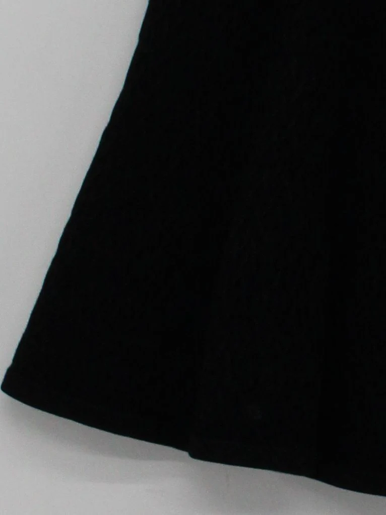 Sandro Women's Mini Skirt M Black Viscose with Polyester Short Mini - Image 4