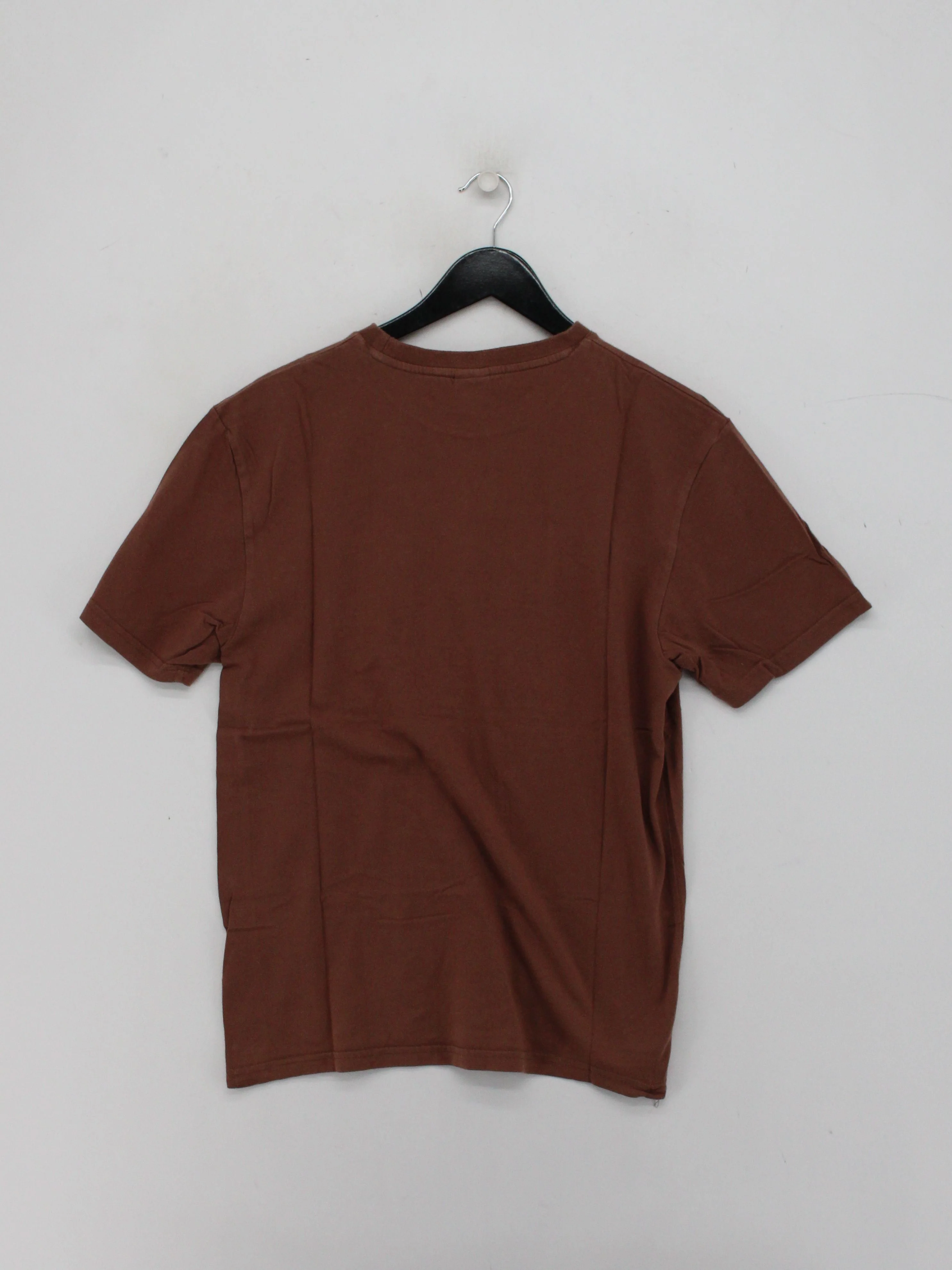 Santa Cruz Men's T-Shirt S Brown Graphic 100% Cotton Basic - Image 2