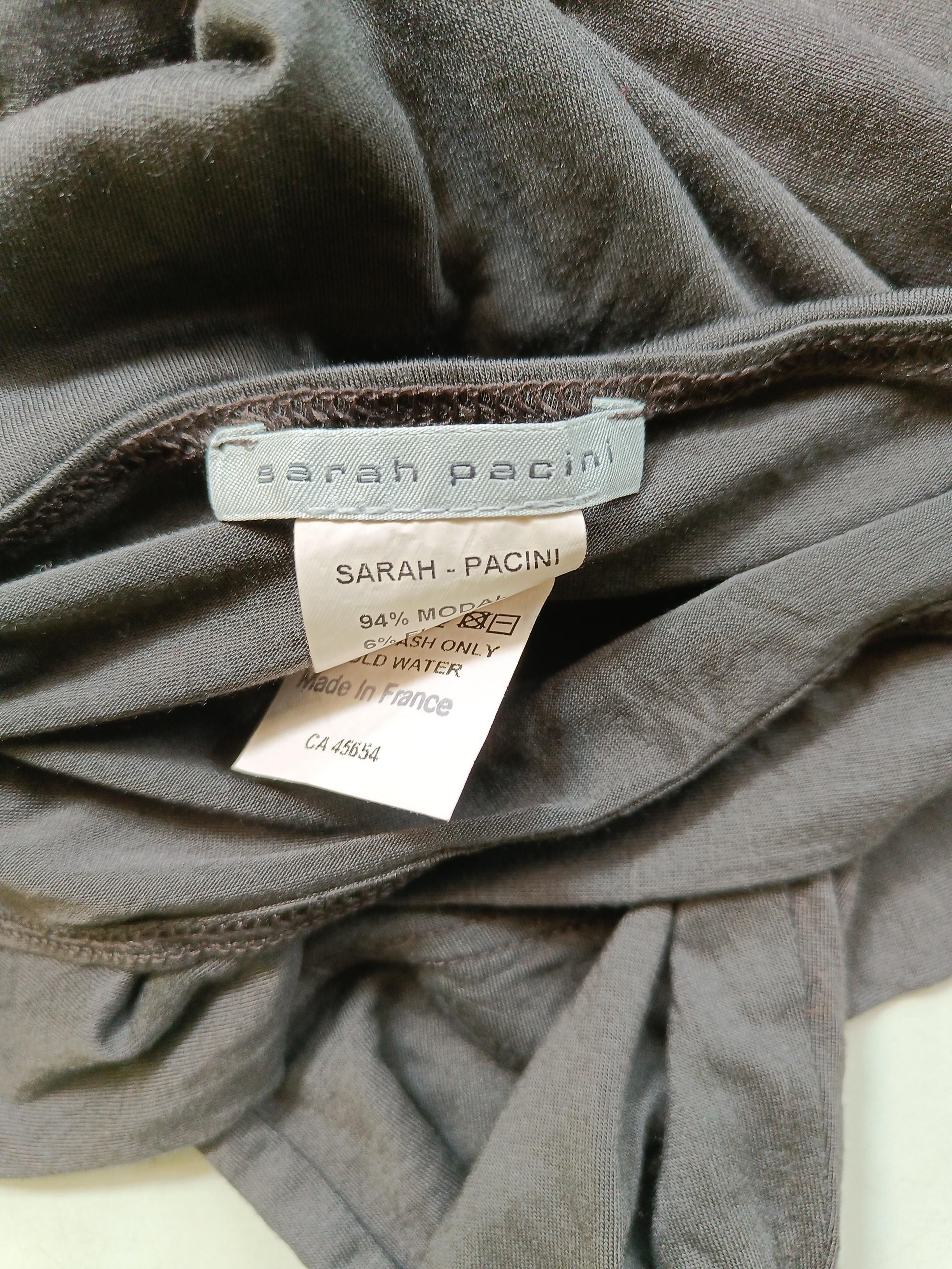 Sarah Pacini T-Shirt Mini Dress UK10 in Grey - Image 5