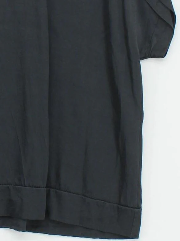 Sarta Women's T-Shirt UK 4 Grey Viscose with Elastane Basic - Image 4