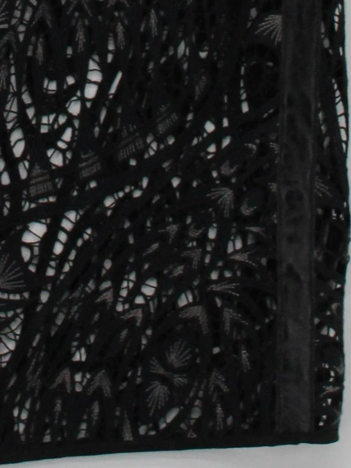 Sass & Bide Women's Midi Skirt UK 8 Black Polyester - Image 4