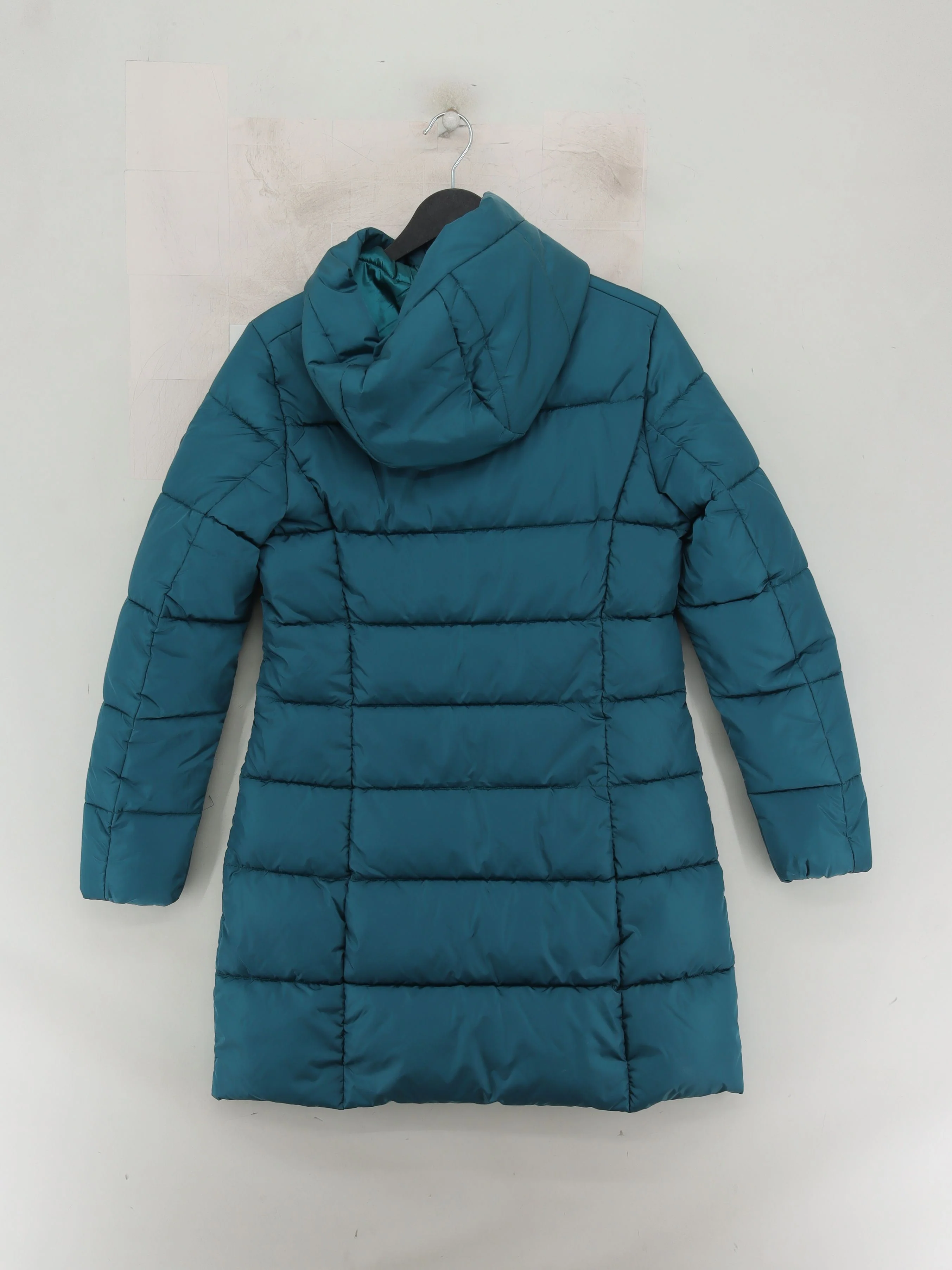 Save The Duck Women's Coat XS Blue Nylon with Polyester Puffer Jacket - Image 2