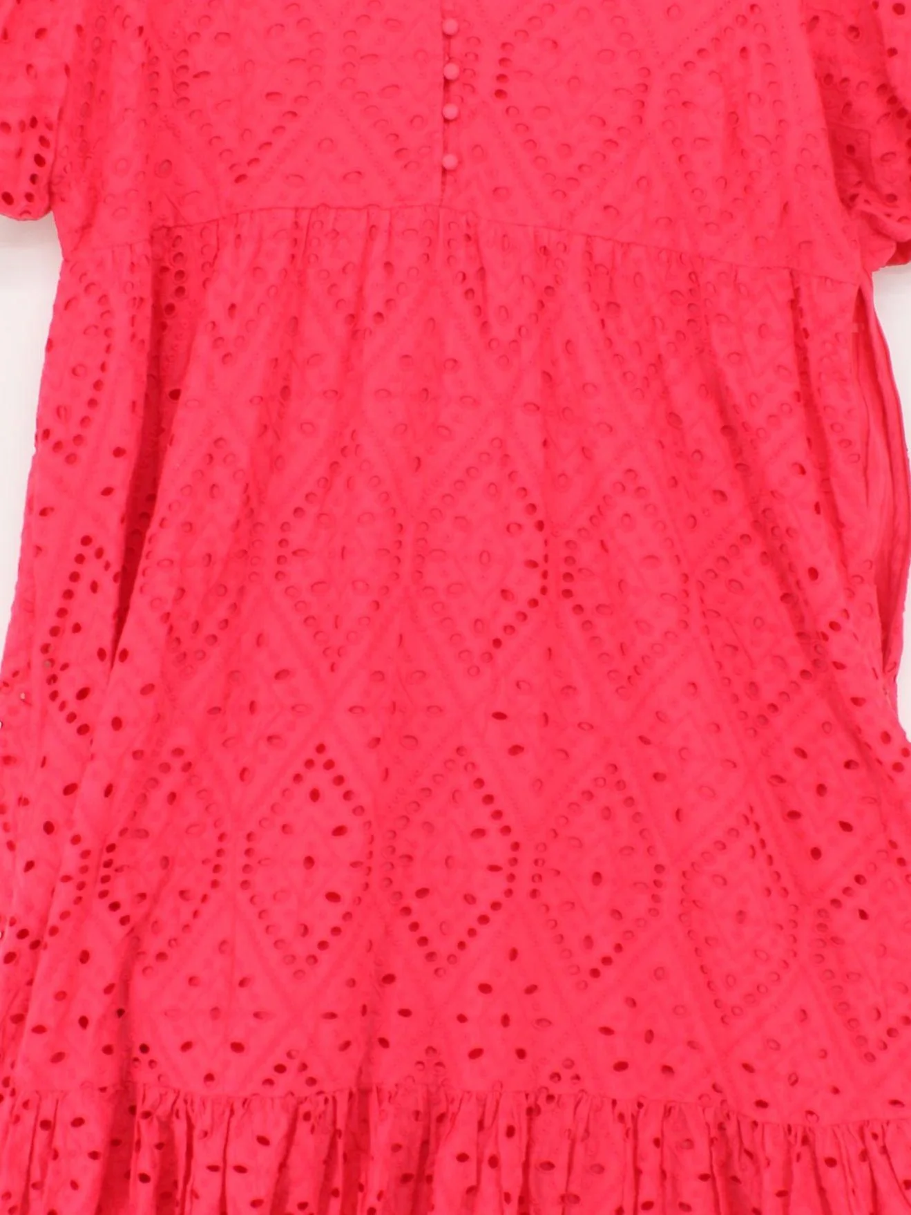 Scamp & Dude A-Line Midi Dress UK20 in Red - Image 3