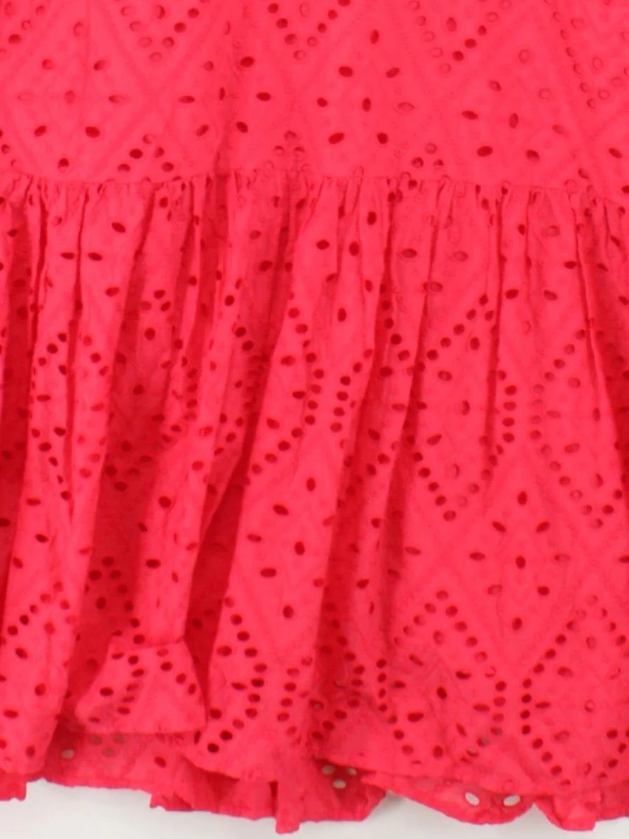 Scamp & Dude A-Line Midi Dress UK20 in Red - Image 4