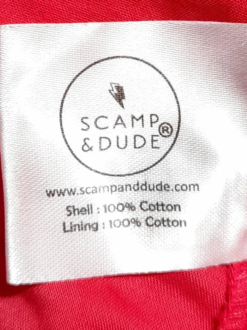 Scamp & Dude A-Line Midi Dress UK20 in Red - Image 6