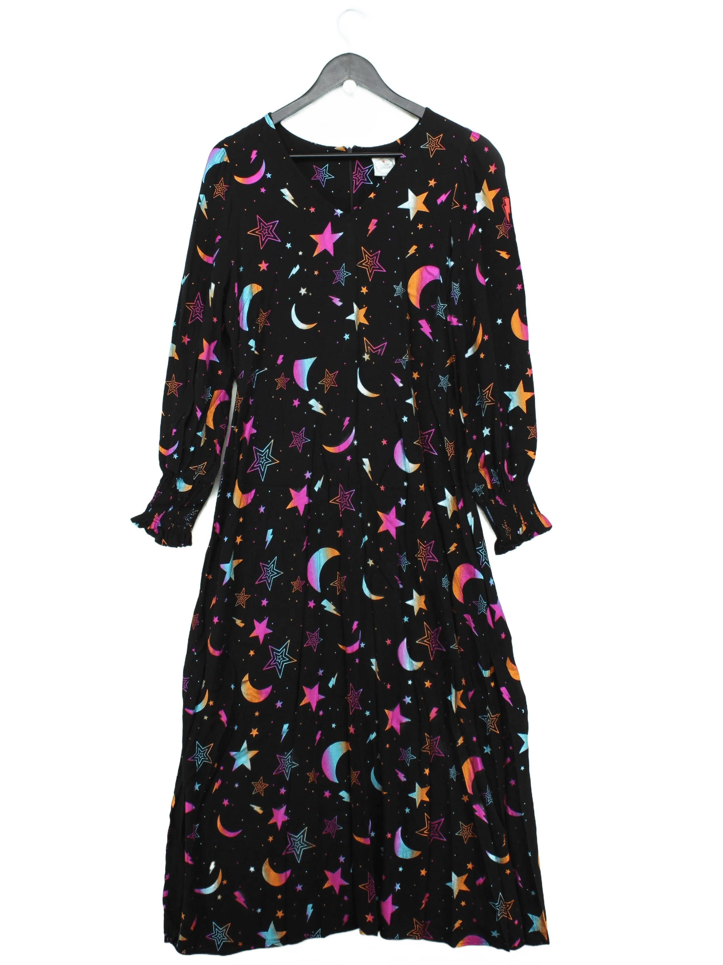 Scamp & Dude Jumper Midi Dress UK12 in Black