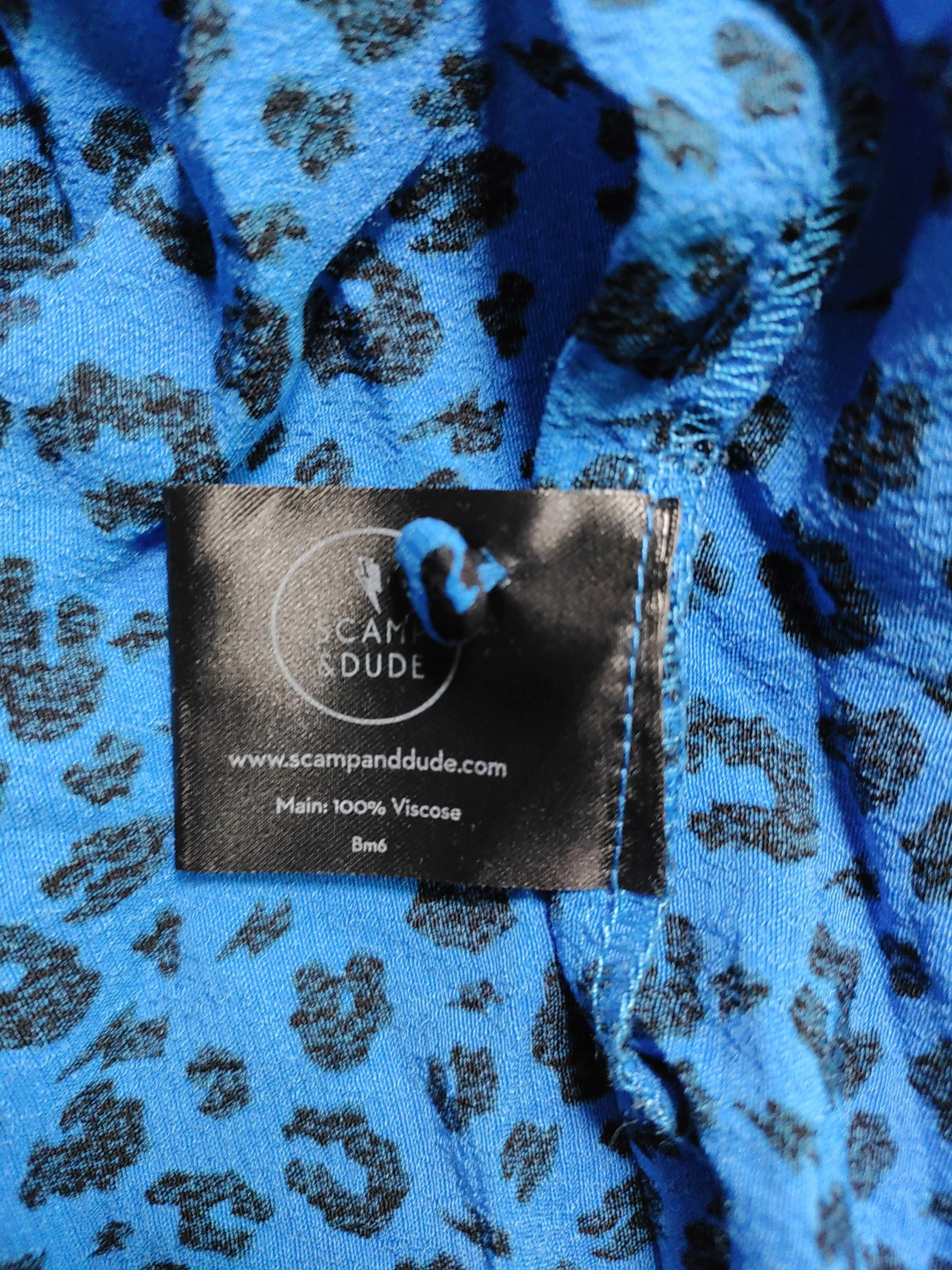Scamp & Dude Maxi Dress M in Blue - Image 6