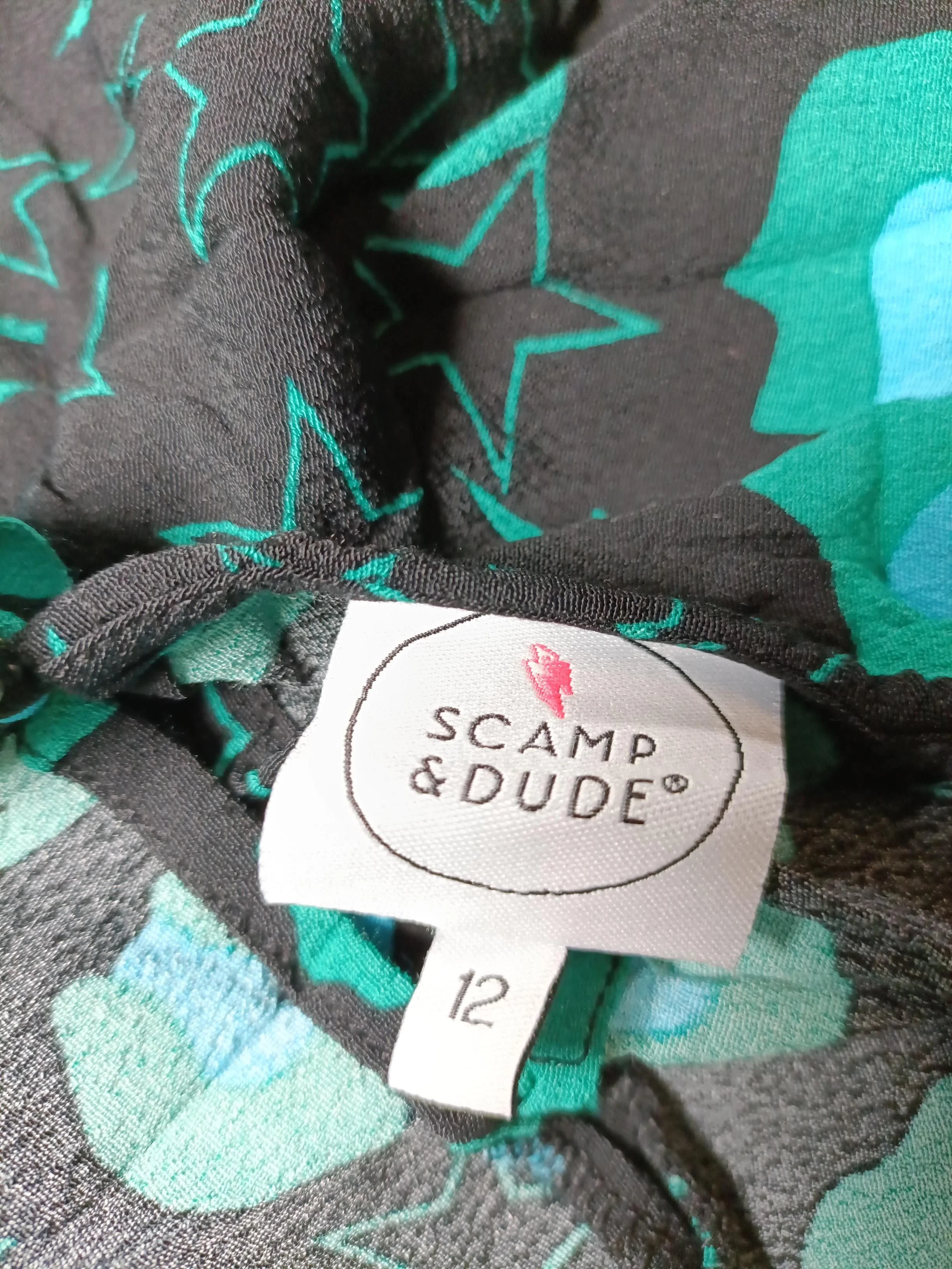 Scamp & Dude Maxi Dress UK12 in Black - Image 5