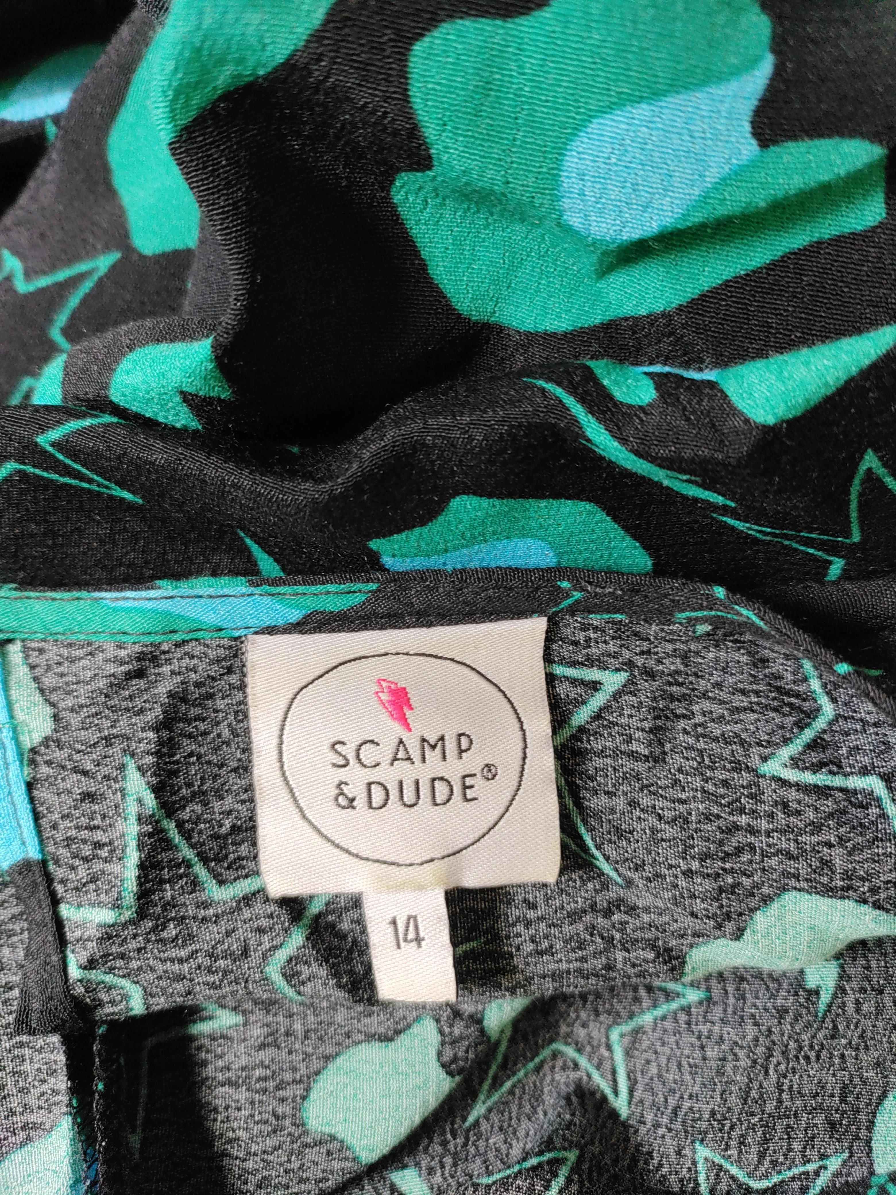 Scamp & Dude Maxi Dress UK14 in Black - Image 5