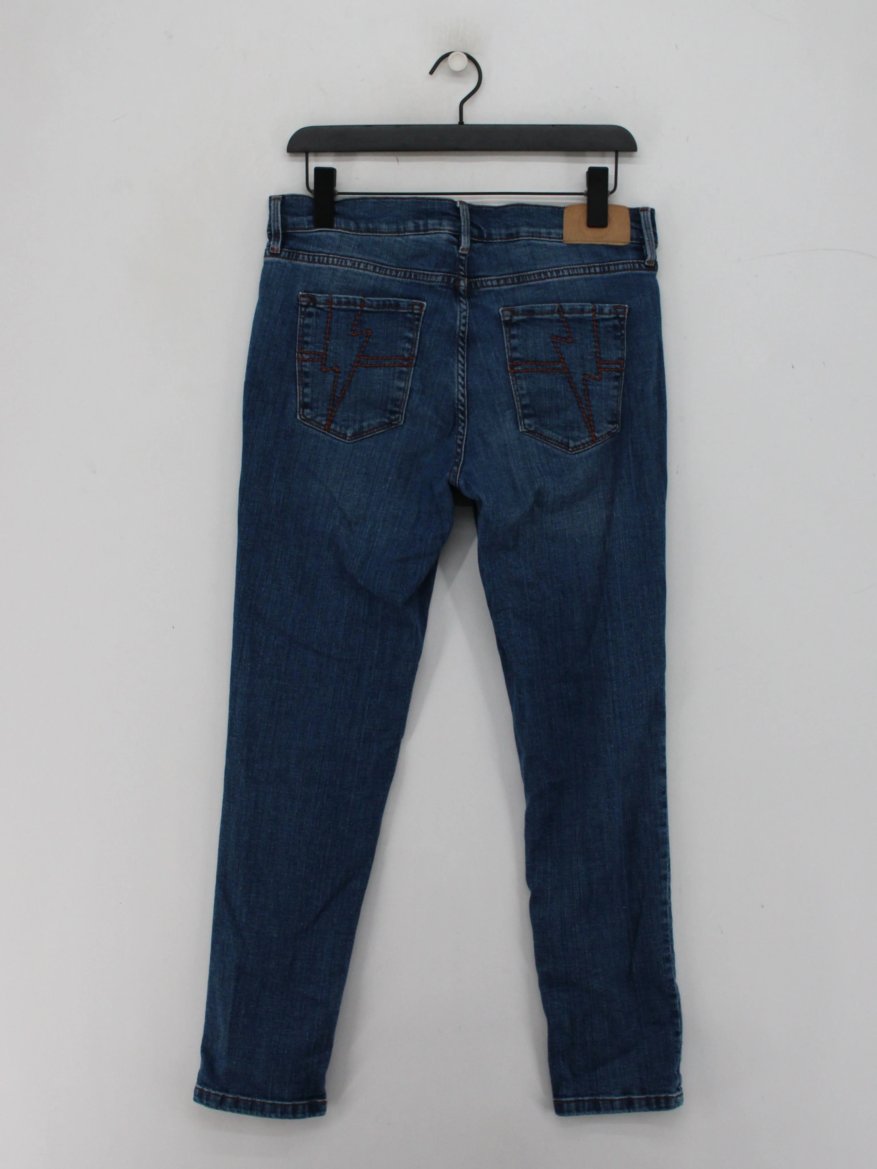 Scamp & Dude Men's Jeans S Blue Cotton with Elastane Skinny - Image 2