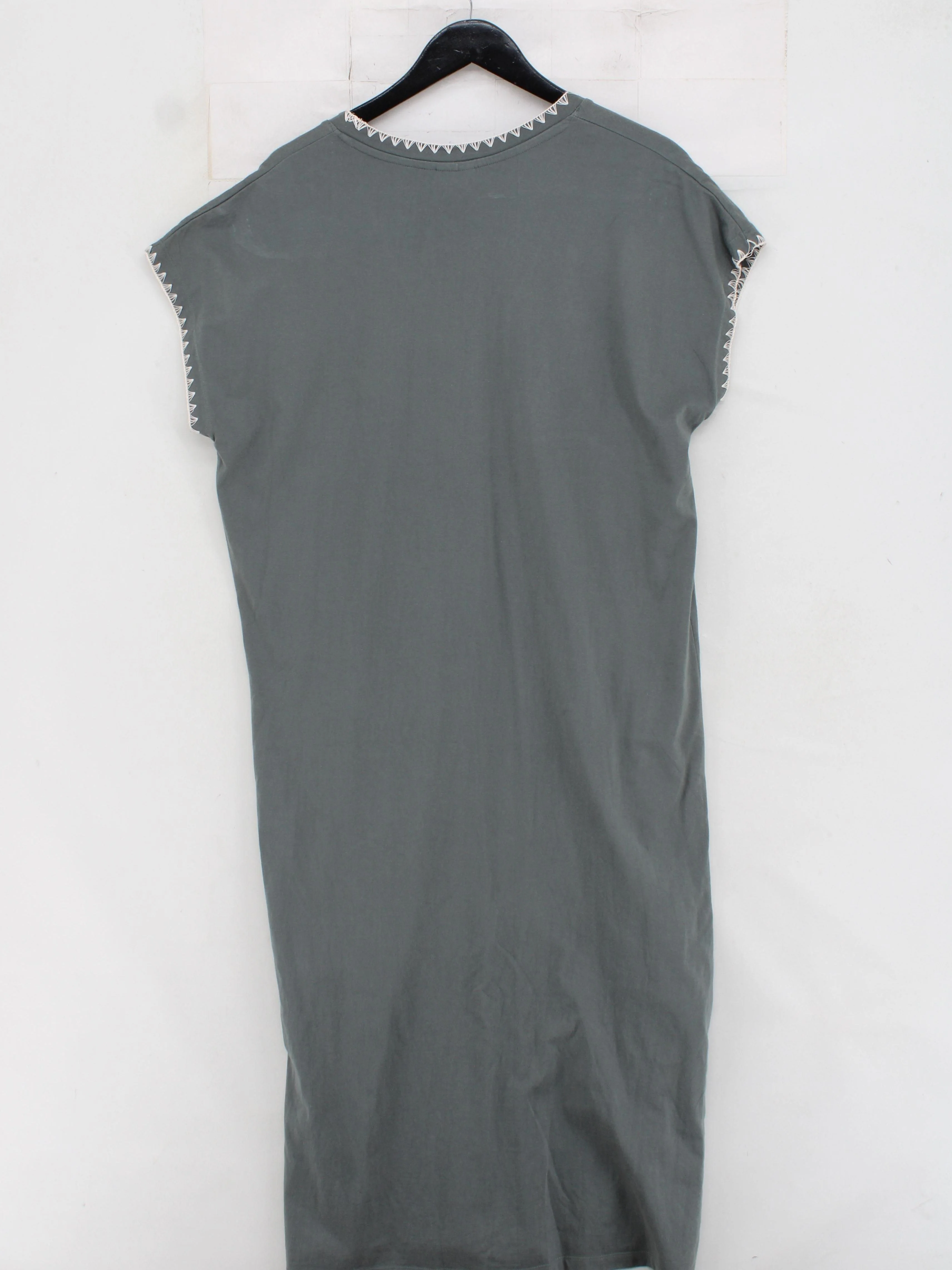 Scamp & Dude T-Shirt Mini Dress UK12 in Grey - Image 2