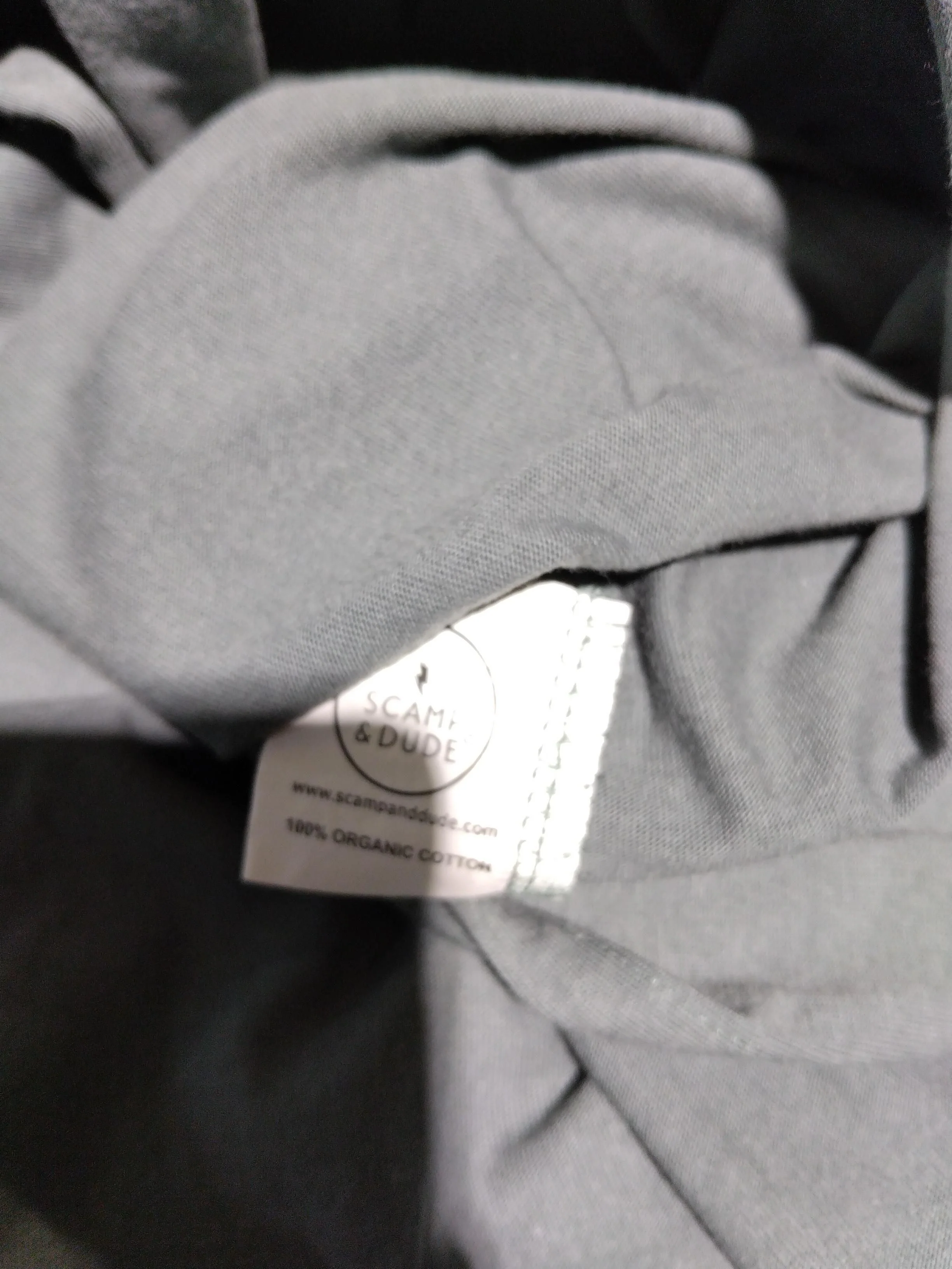 Scamp & Dude T-Shirt Mini Dress UK12 in Grey - Image 6