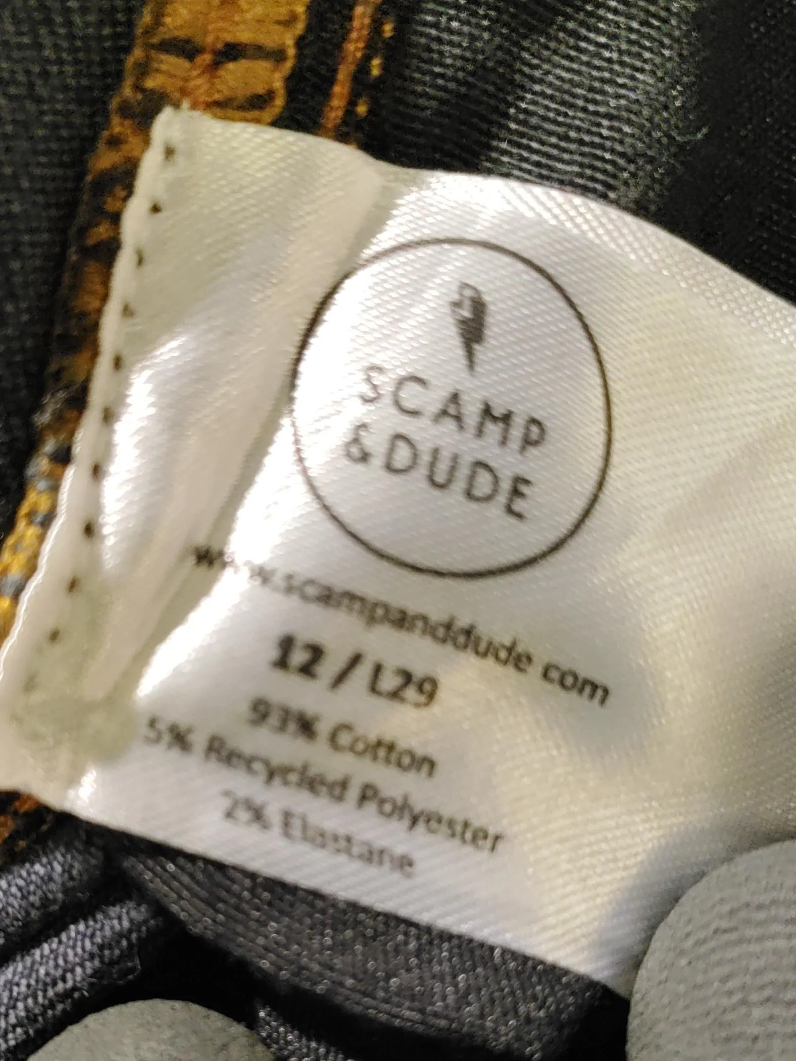 Scamp & Dude Women's Jeans UK 12 Blue Cotton with Polyester, Elastane Skinny - Image 6