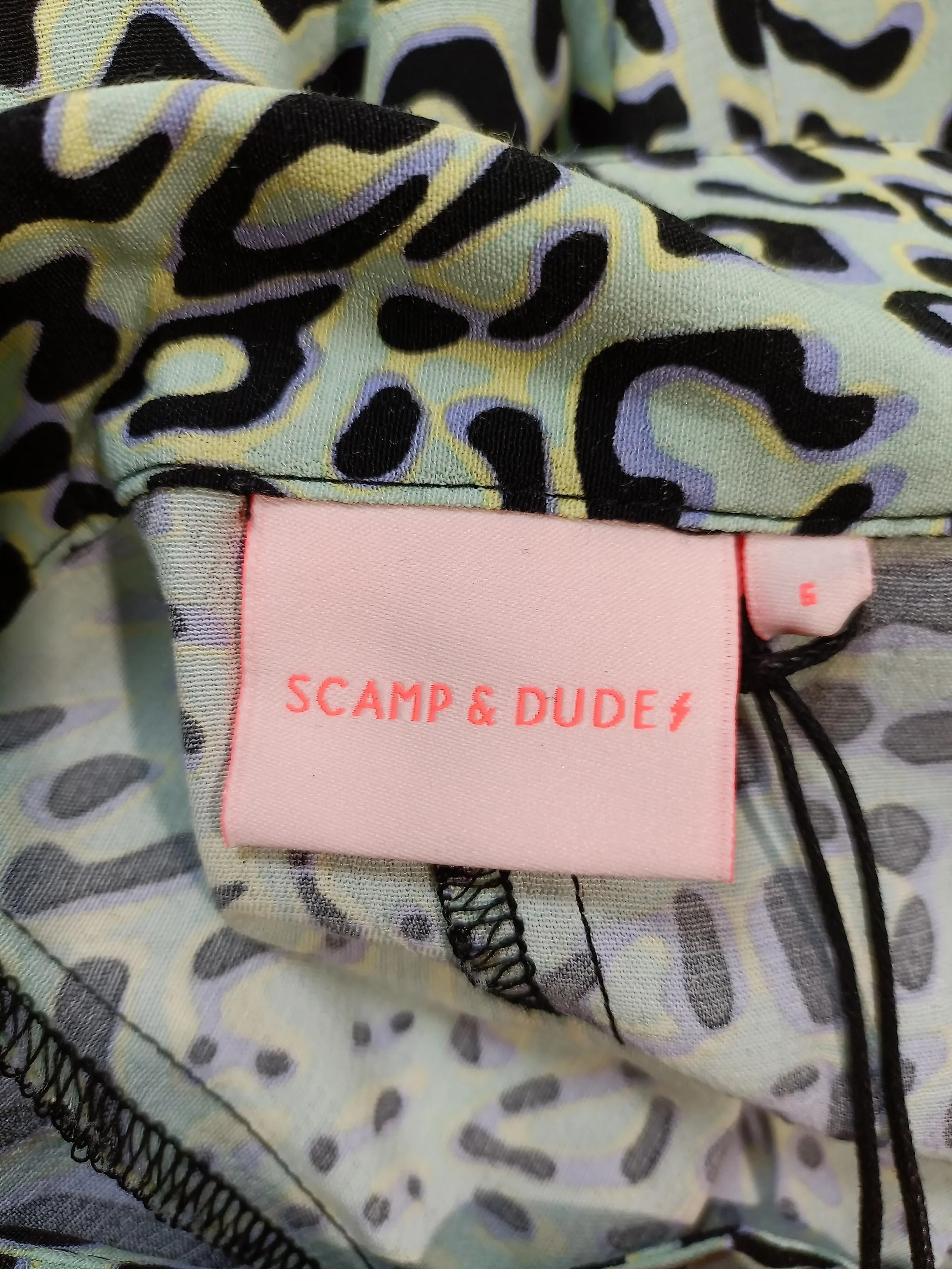 Scamp & Dude Women's Mini Skirt UK 6 Multi 100% Viscose Mini New with tags - Image 5