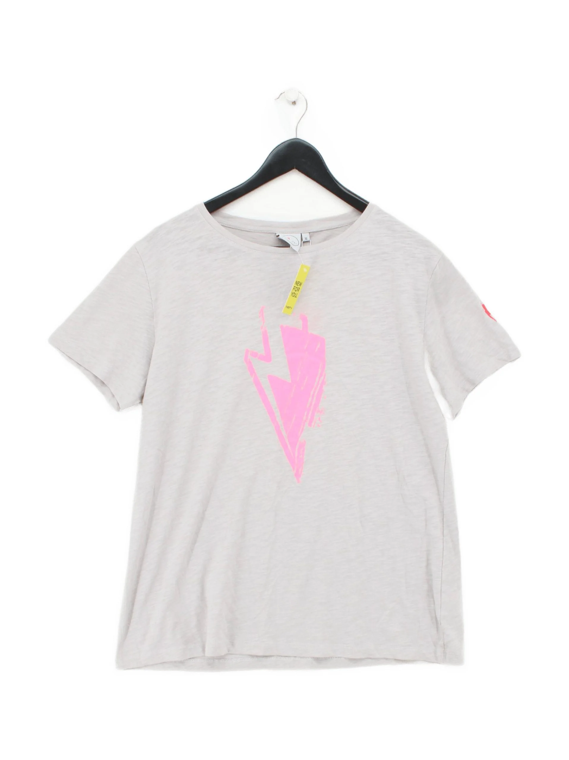 Scamp & Dude Women's T-Shirt UK 18 Grey 100% Cotton Basic