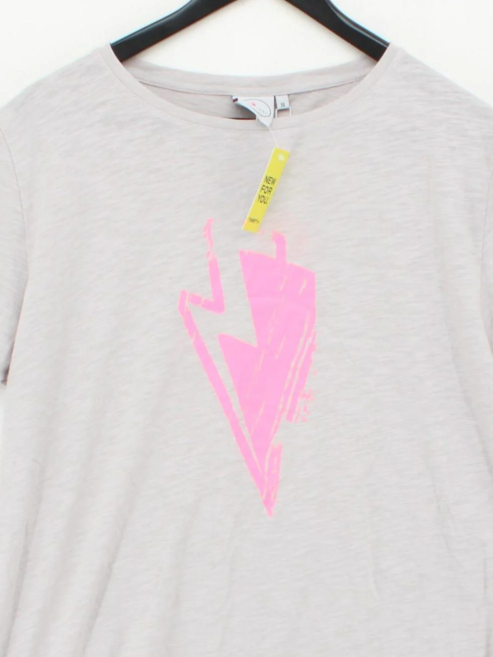 Scamp & Dude Women's T-Shirt UK 18 Grey 100% Cotton Basic - Image 3