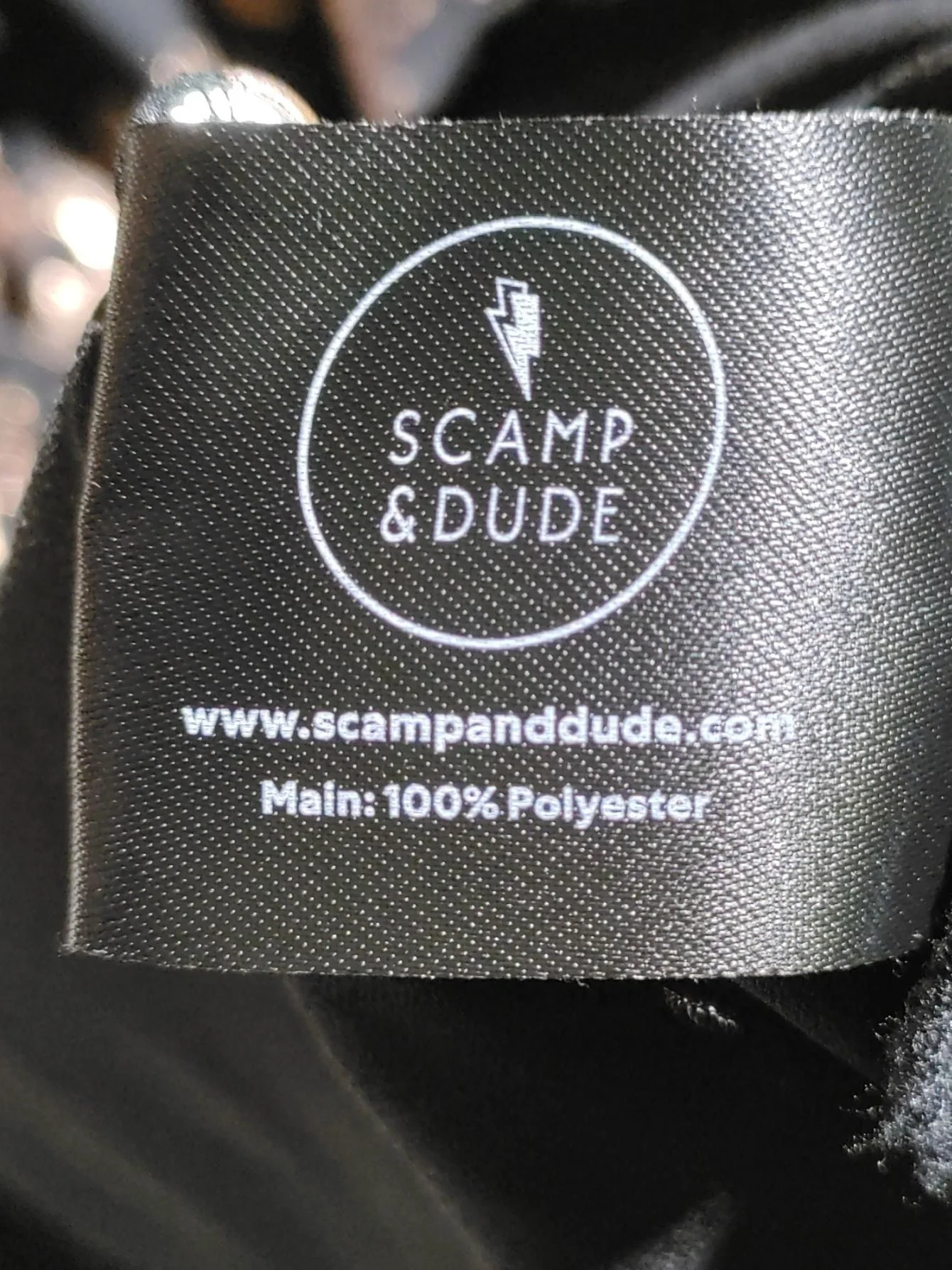 Scamp & Dude Women's Top M Black 100% Polyester Basic - Image 7