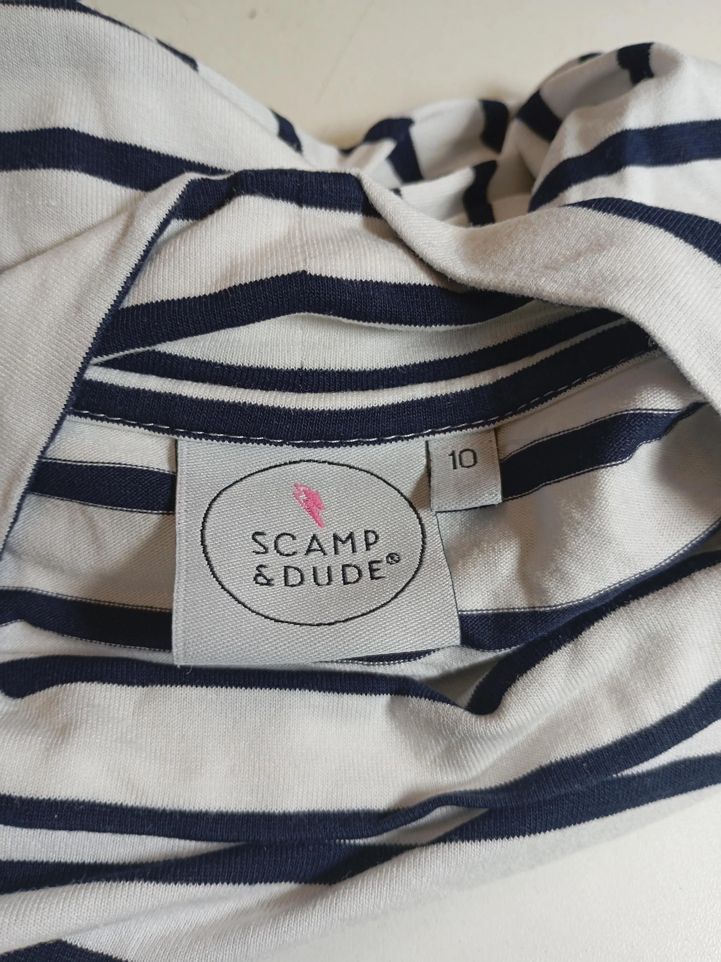 Scamp & Dude Women's Top UK 10 Multi Viscose with Elastane Jersey - Image 5