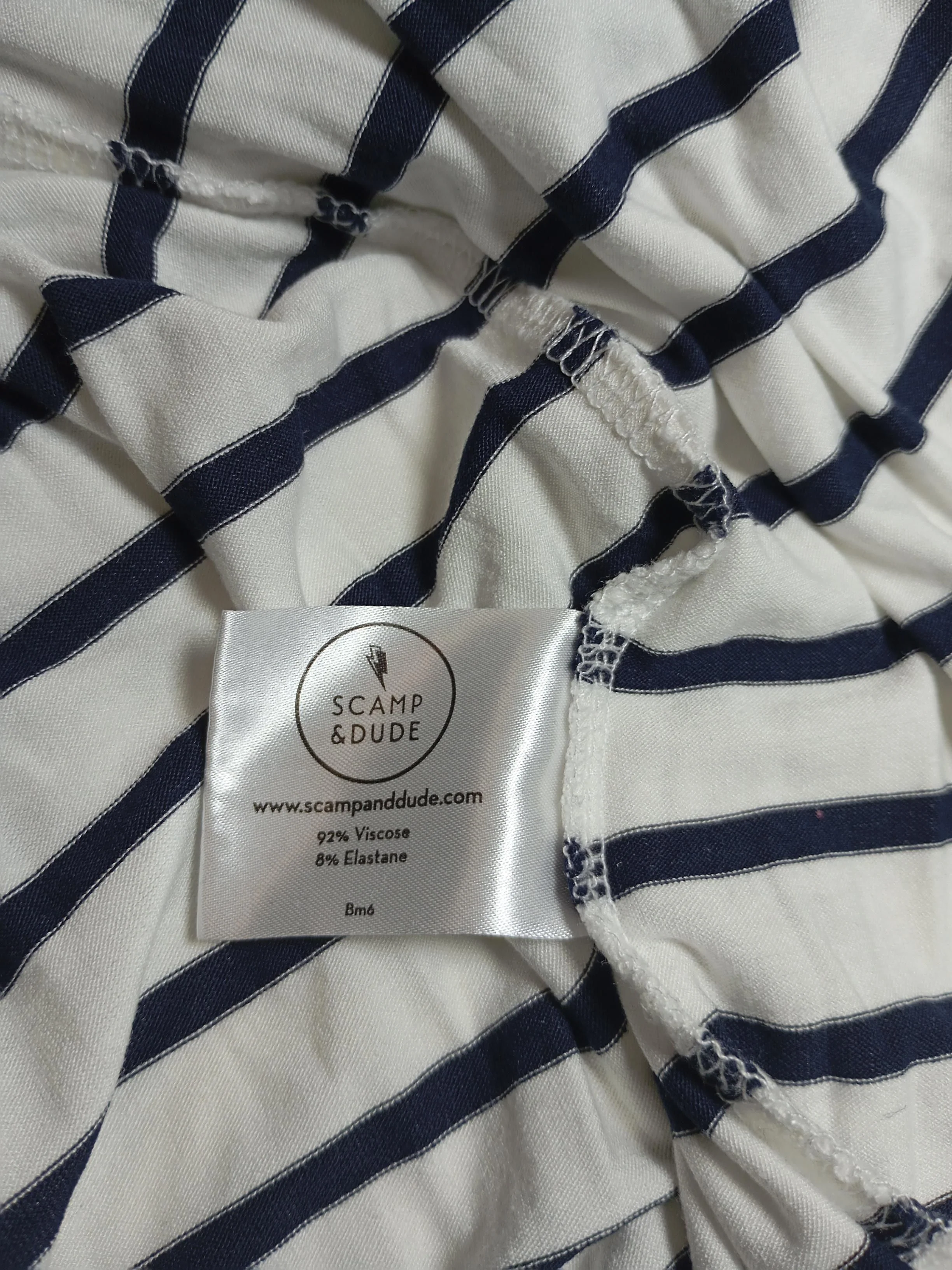 Scamp & Dude Women's Top UK 10 Multi Viscose with Elastane Jersey - Image 6
