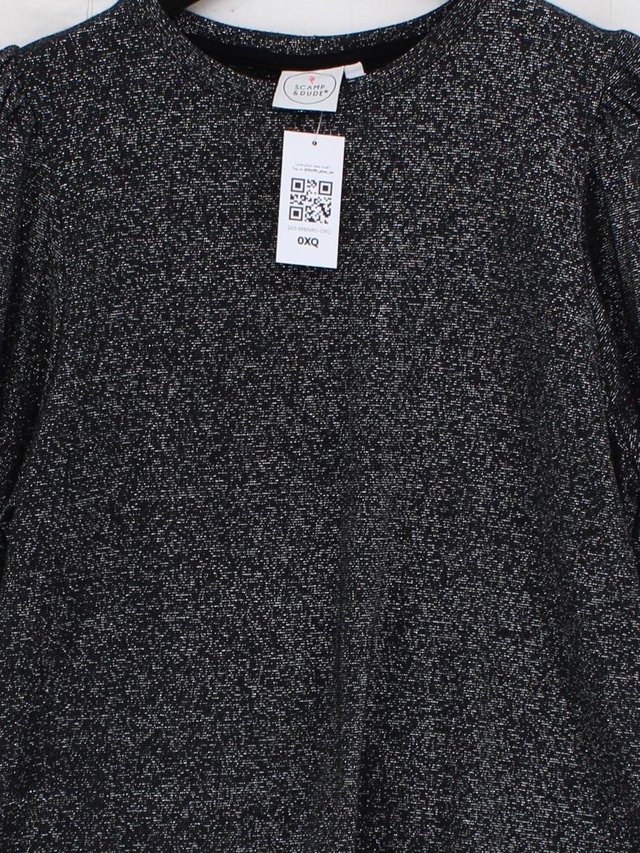 Scamp & Dude Women's Top UK 14 Grey Polyester - Image 3