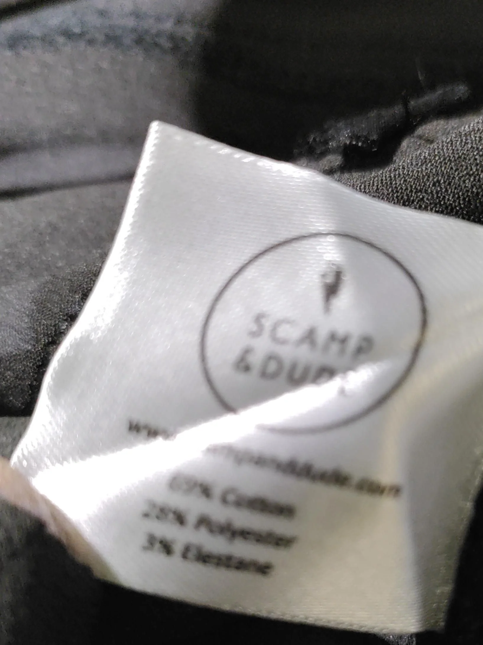 Scamp & Dude Women's Trousers UK 12 Black Cotton New with tags - Image 6