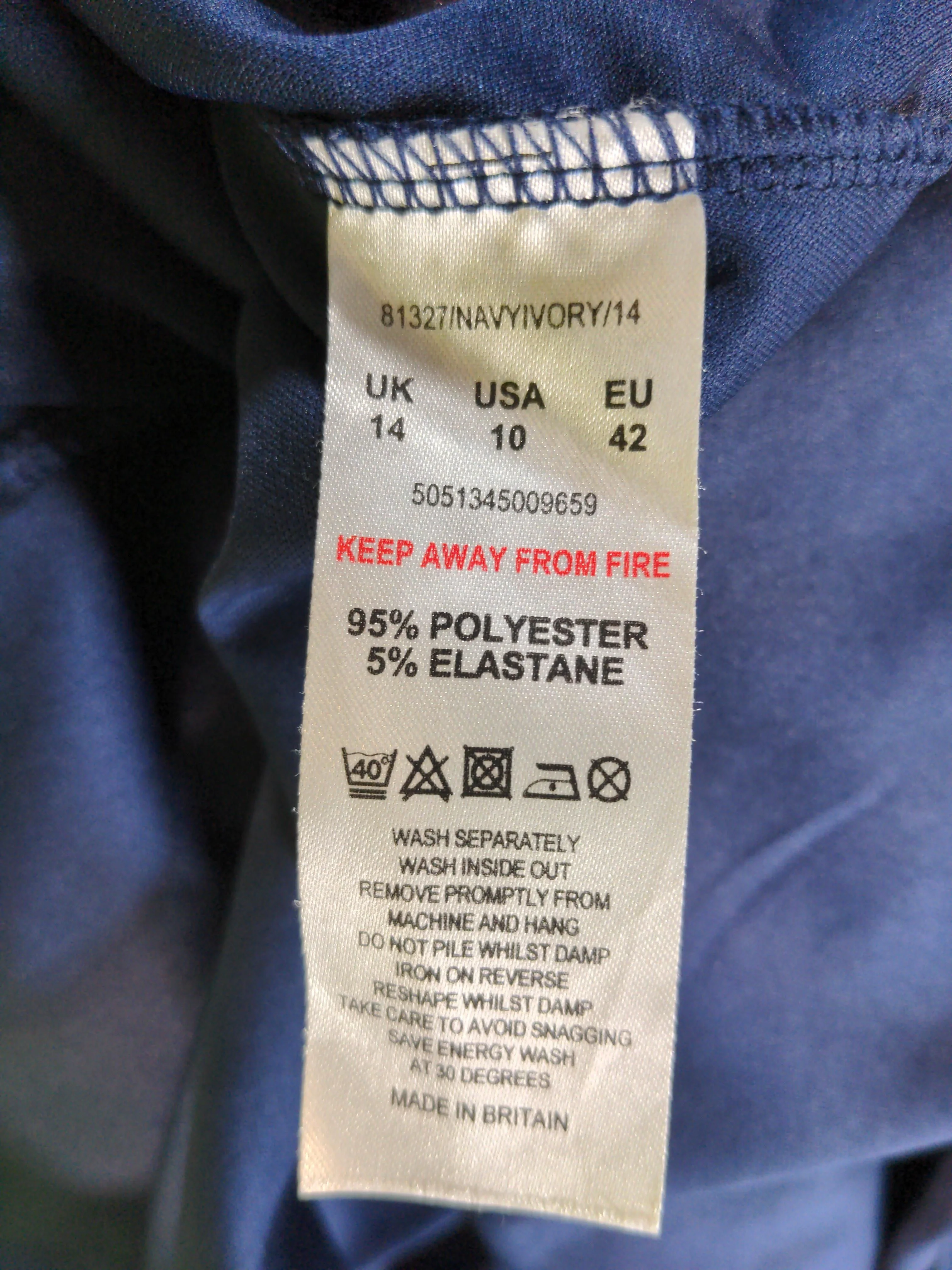 Scarlett & Jo Maxi Dress UK14 in Blue - Image 6