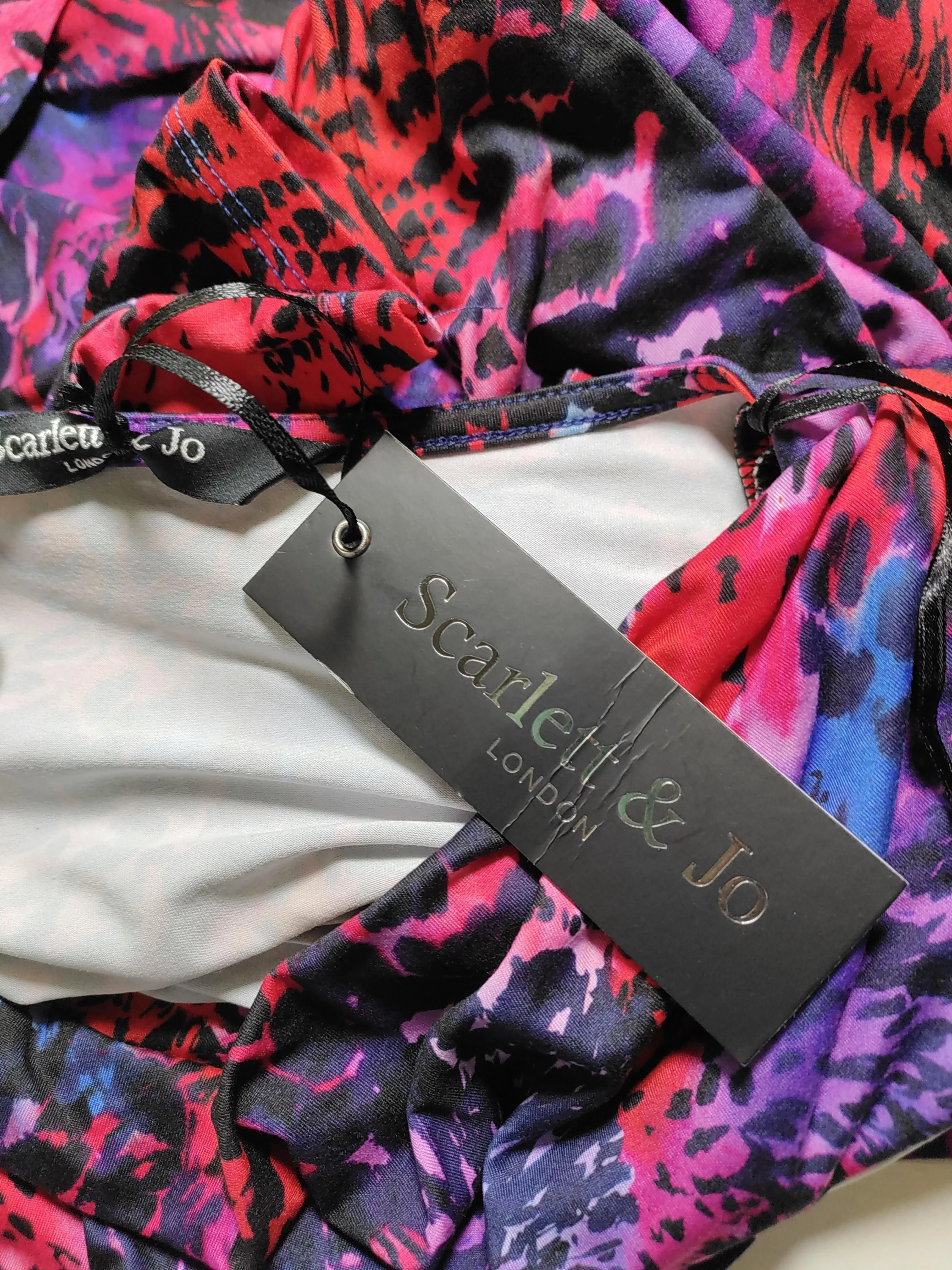 Scarlett & Jo Maxi Dress UK16 in Multi - Image 5
