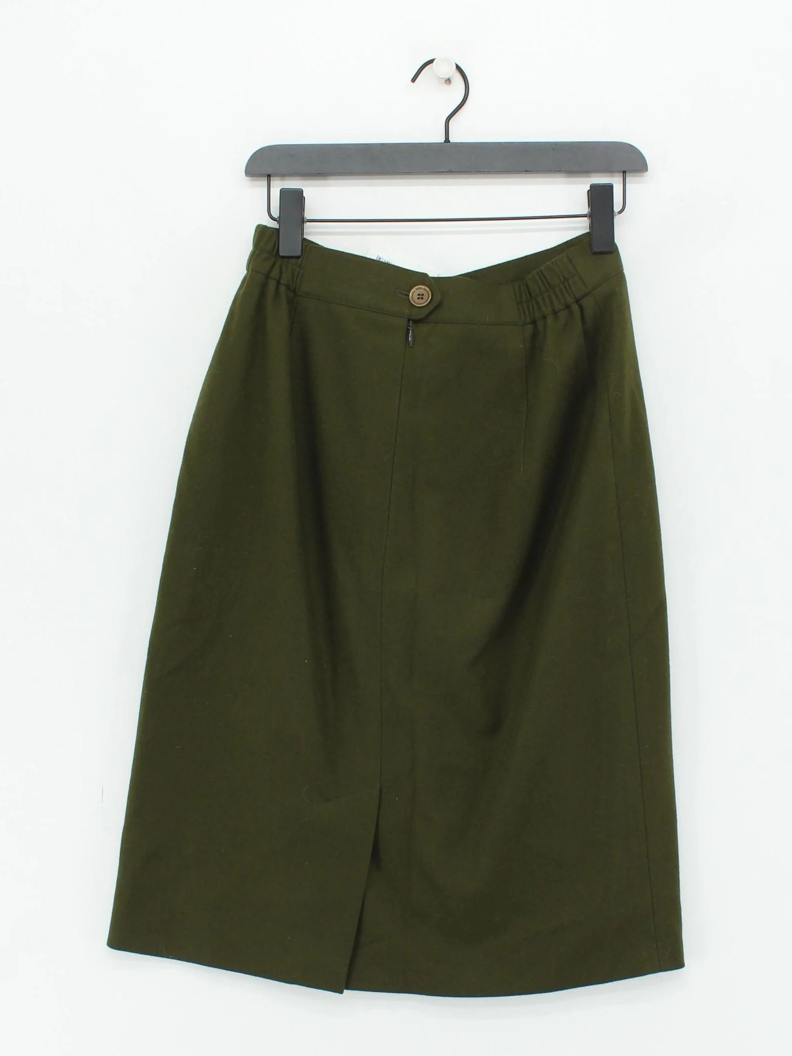 Schneiders Salzburg Women's Midi Skirt UK 16 Green Wool - Image 2