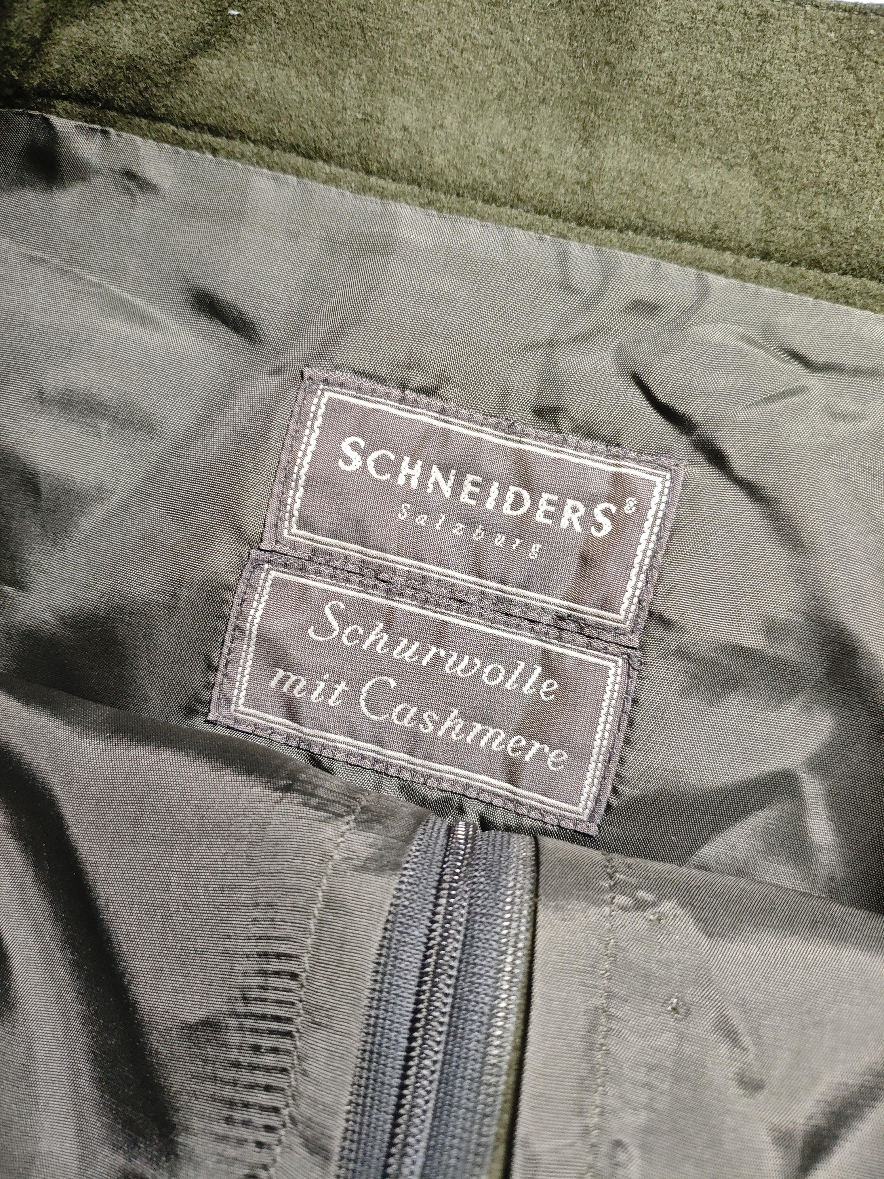 Schneiders Salzburg Women's Midi Skirt UK 16 Green Wool - Image 5