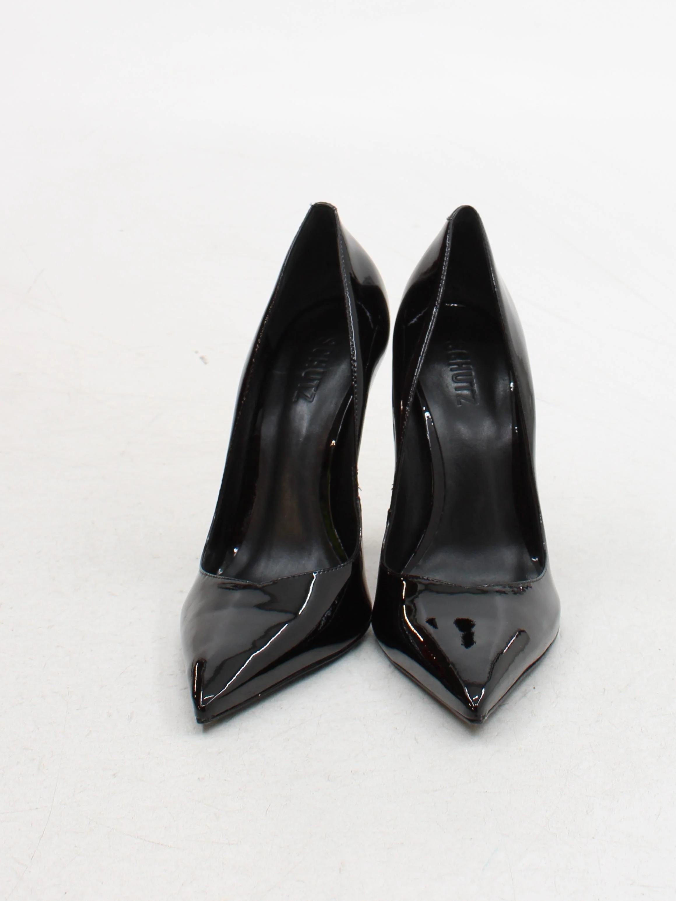 Schutz Women's Heels UK 8 Black 100% Leather Court - Image 2