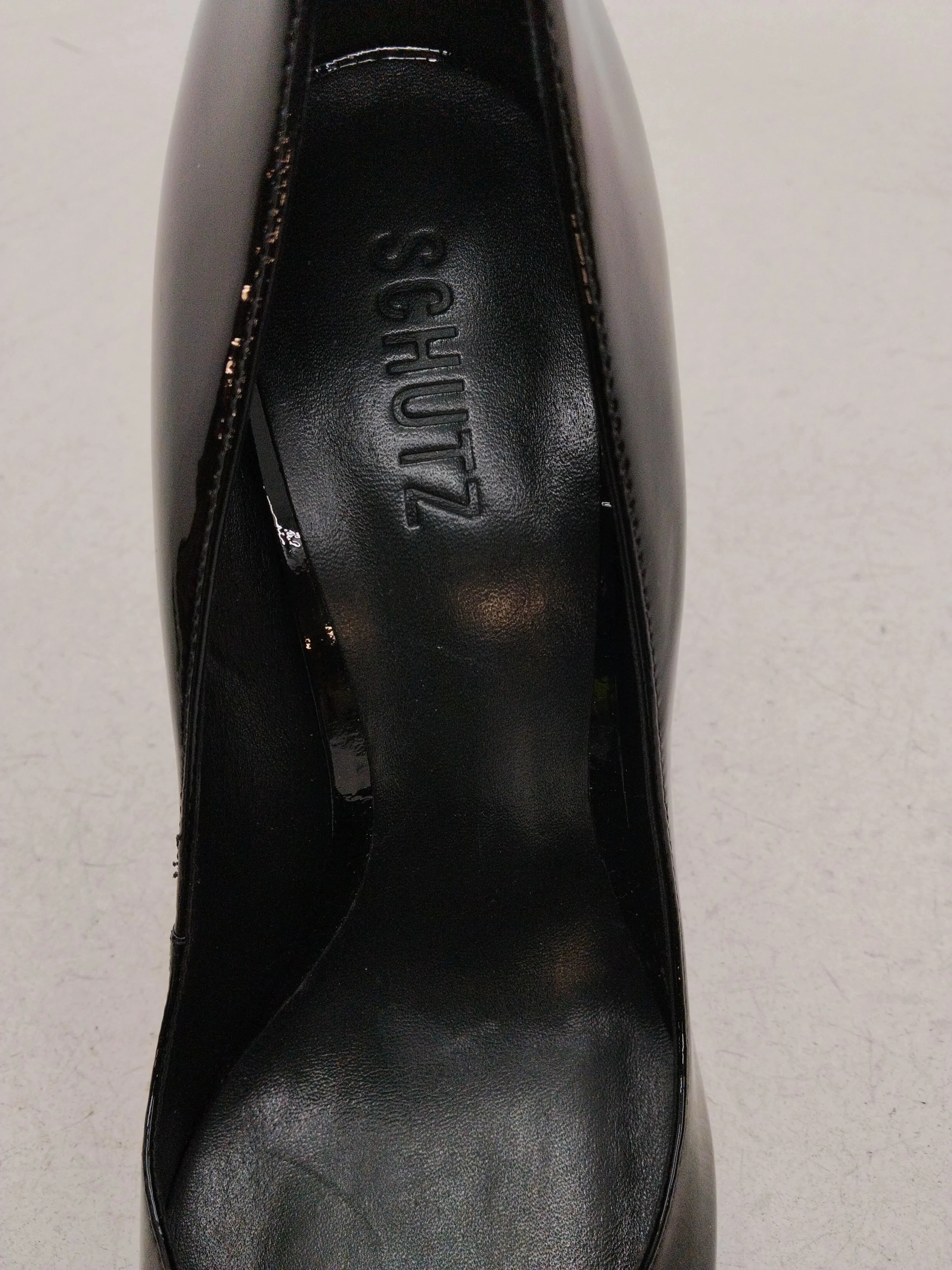 Schutz Women's Heels UK 8 Black 100% Leather Court - Image 6