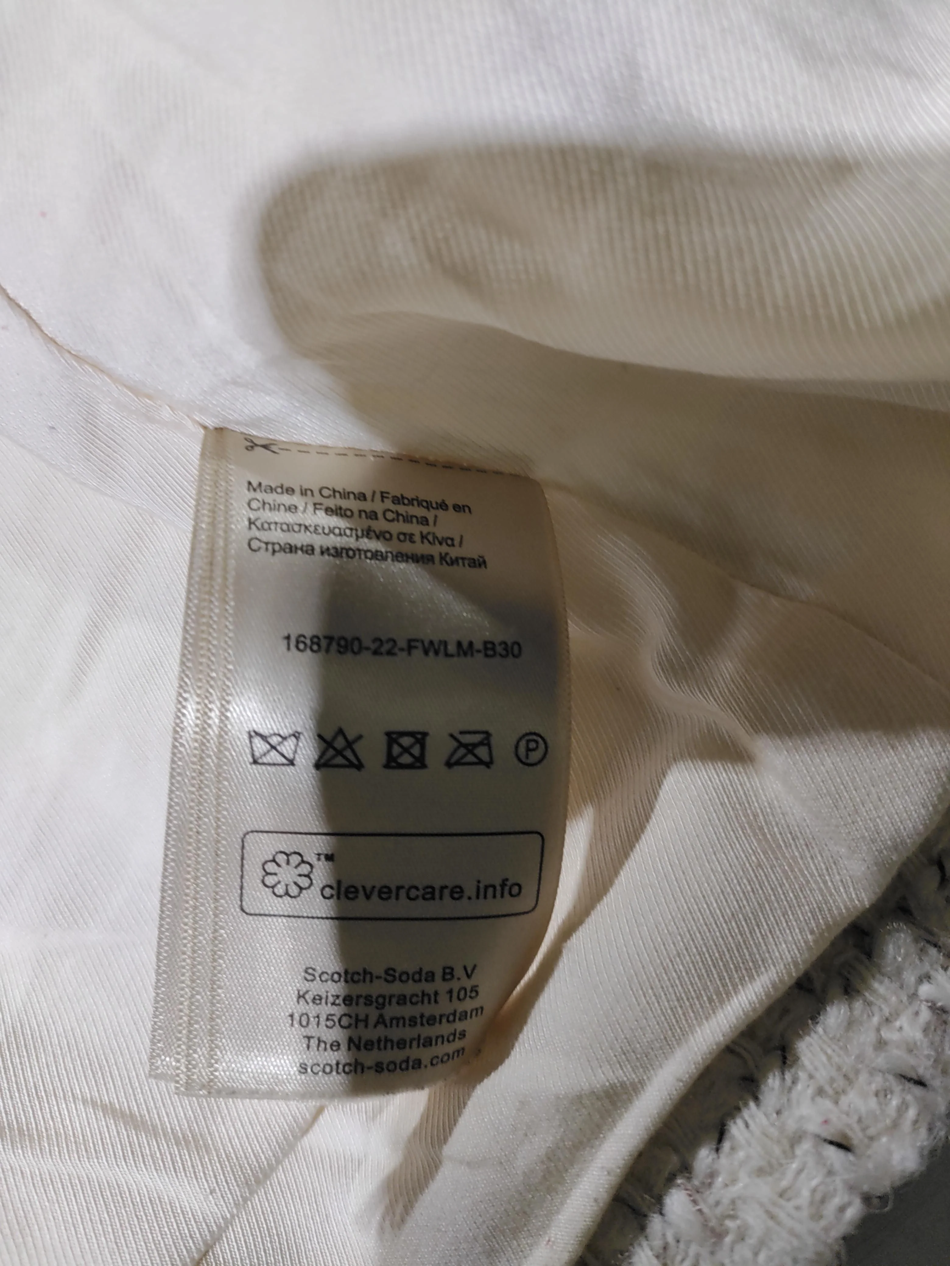 Scotch & Soda Bomber Jacket jacket cream - Image 8