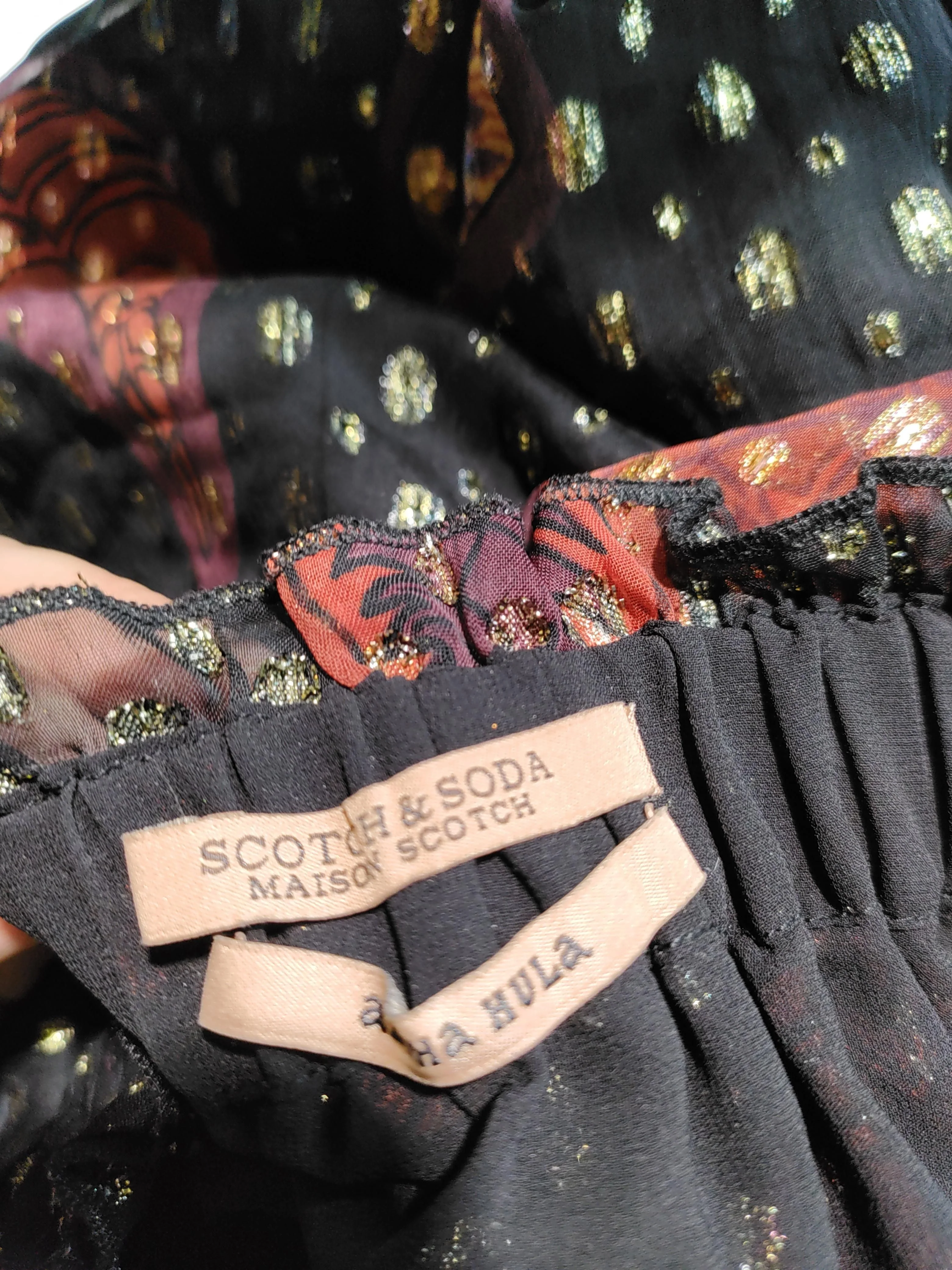 Scotch & Soda Maxi Dress L in Black - Image 5