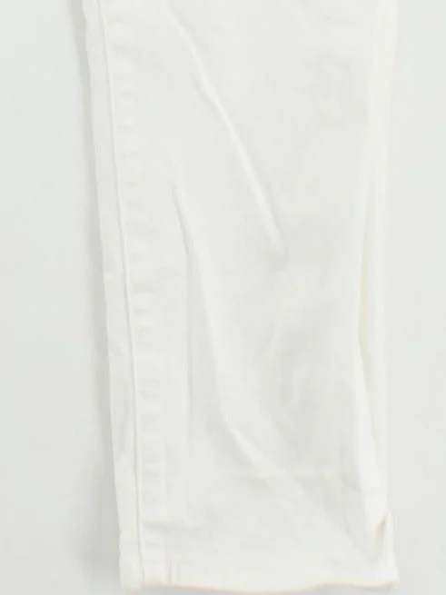 Scotch & Soda Men's Jeans W 30 in White Cotton with Polyester, Elastane Skinny - Image 4
