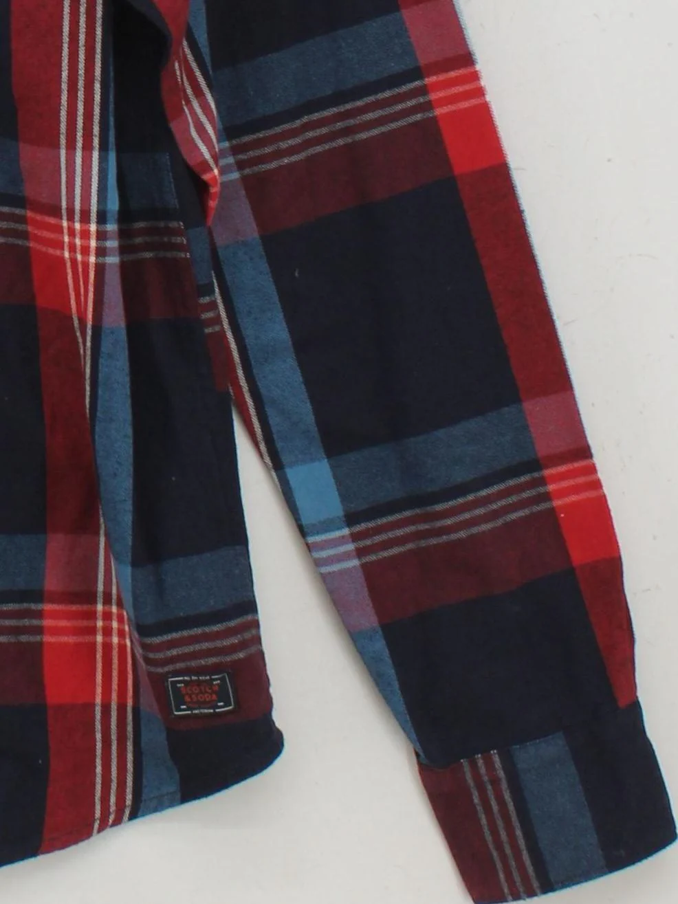 Scotch & Soda Men's Shirt M Multi Checkered 100% Cotton Basic - Image 4