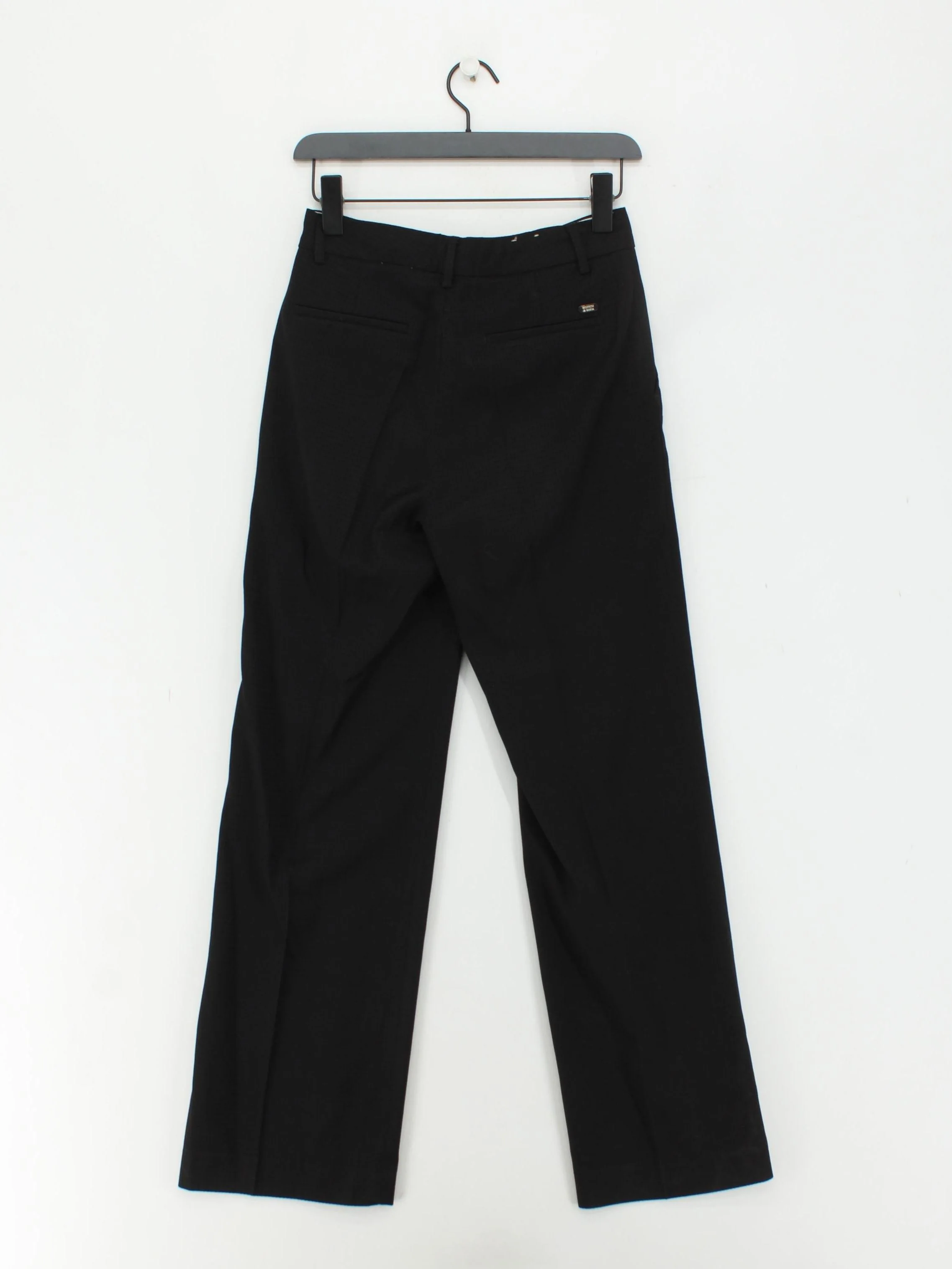 Scotch & Soda Men's Trousers W 25 in Black Polyester - Image 2