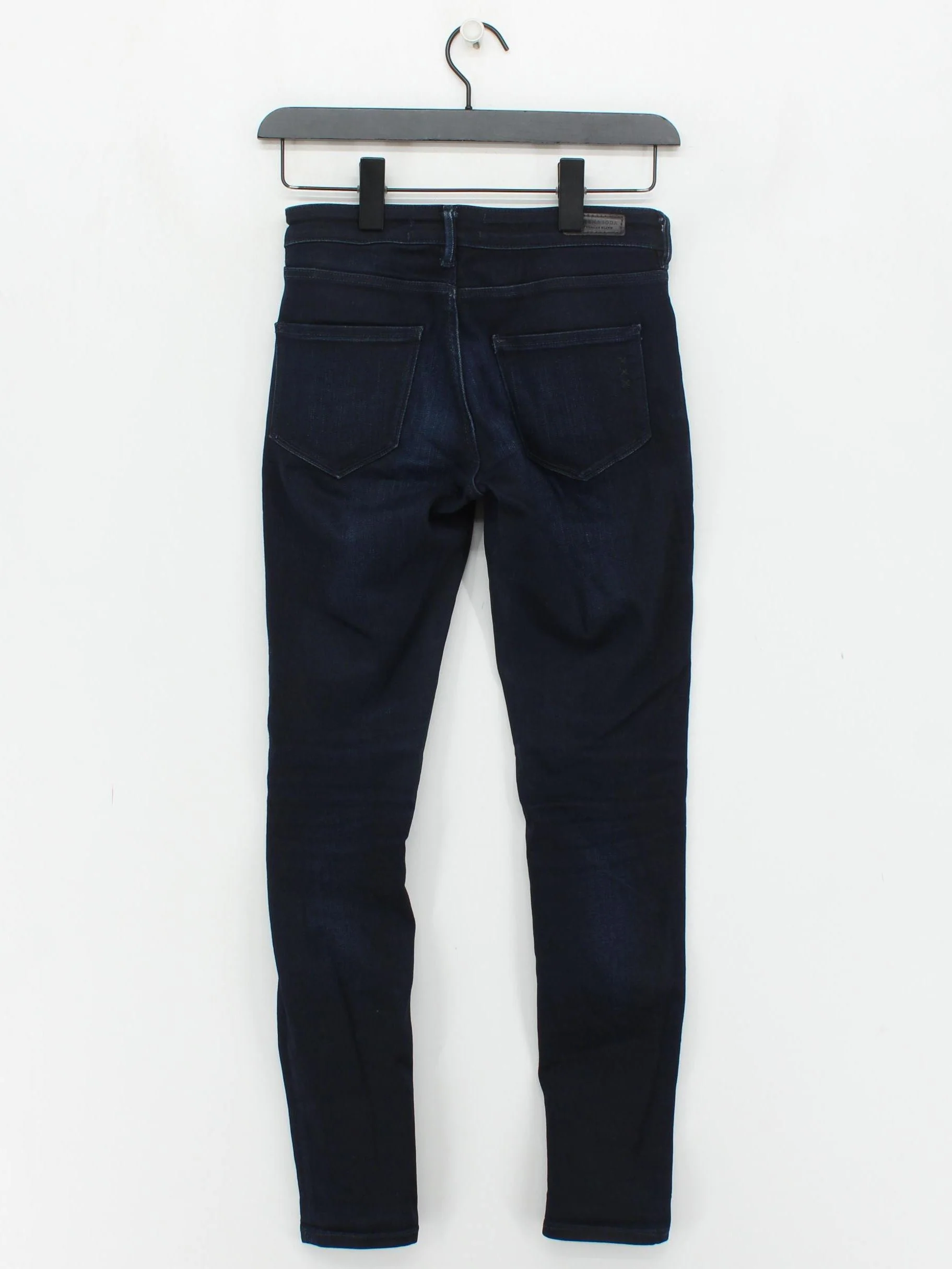 Scotch & Soda Women's Jeans W 25 in Blue Cotton with Polyester, Elastane Skinny - Image 2