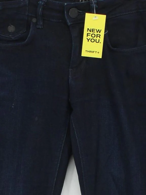Scotch & Soda Women's Jeans W 25 in Blue Cotton with Polyester, Elastane Skinny - Image 3