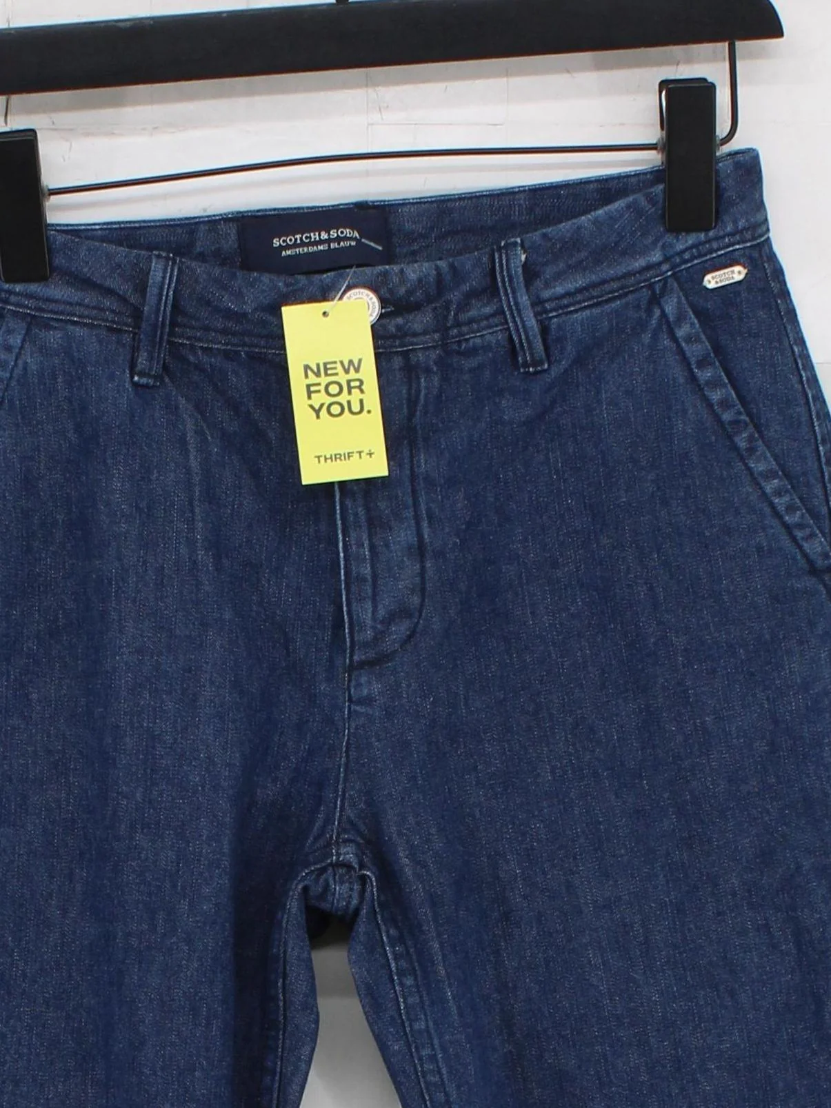 Scotch & Soda Women's Jeans W 28 in Blue 100% Cotton Straight - Image 3
