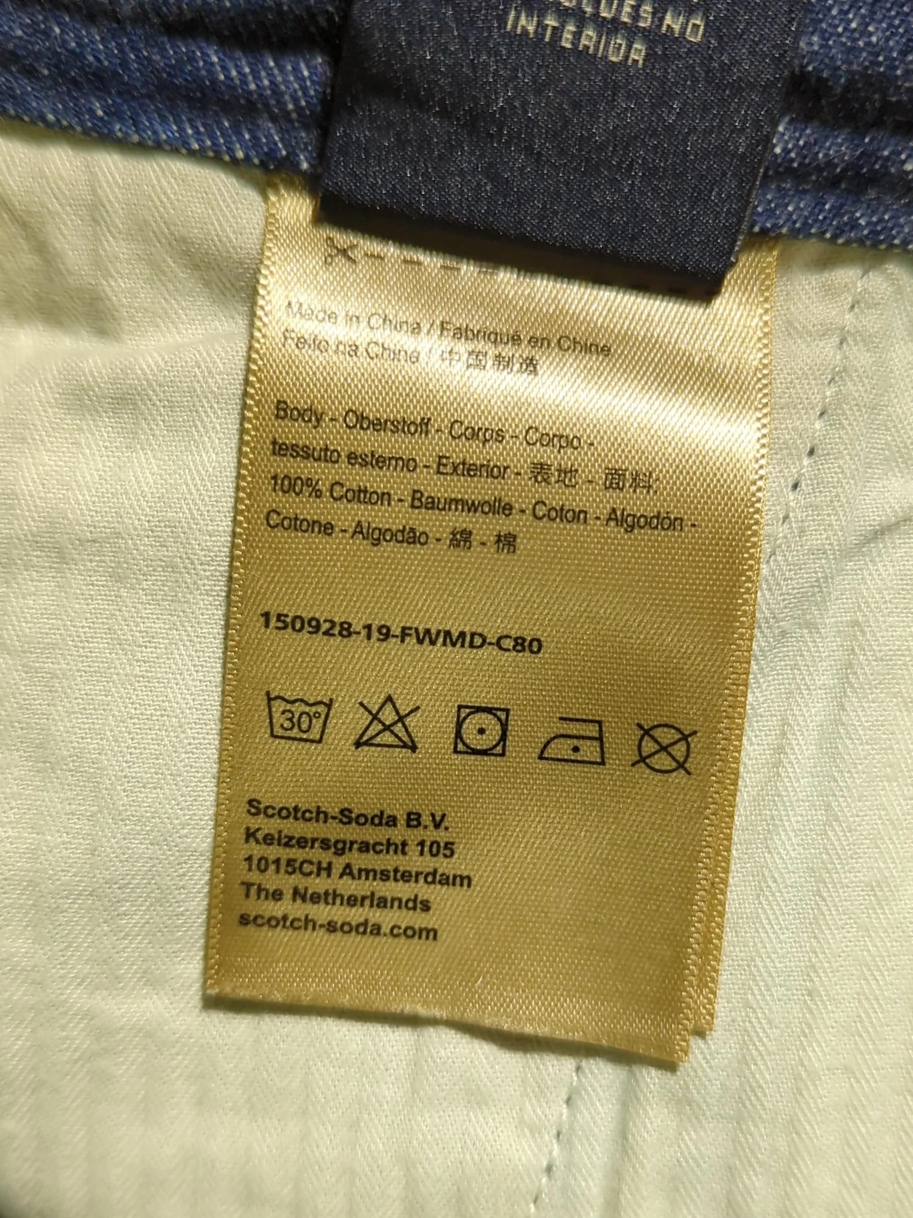 Scotch & Soda Women's Jeans W 28 in Blue 100% Cotton Straight - Image 6