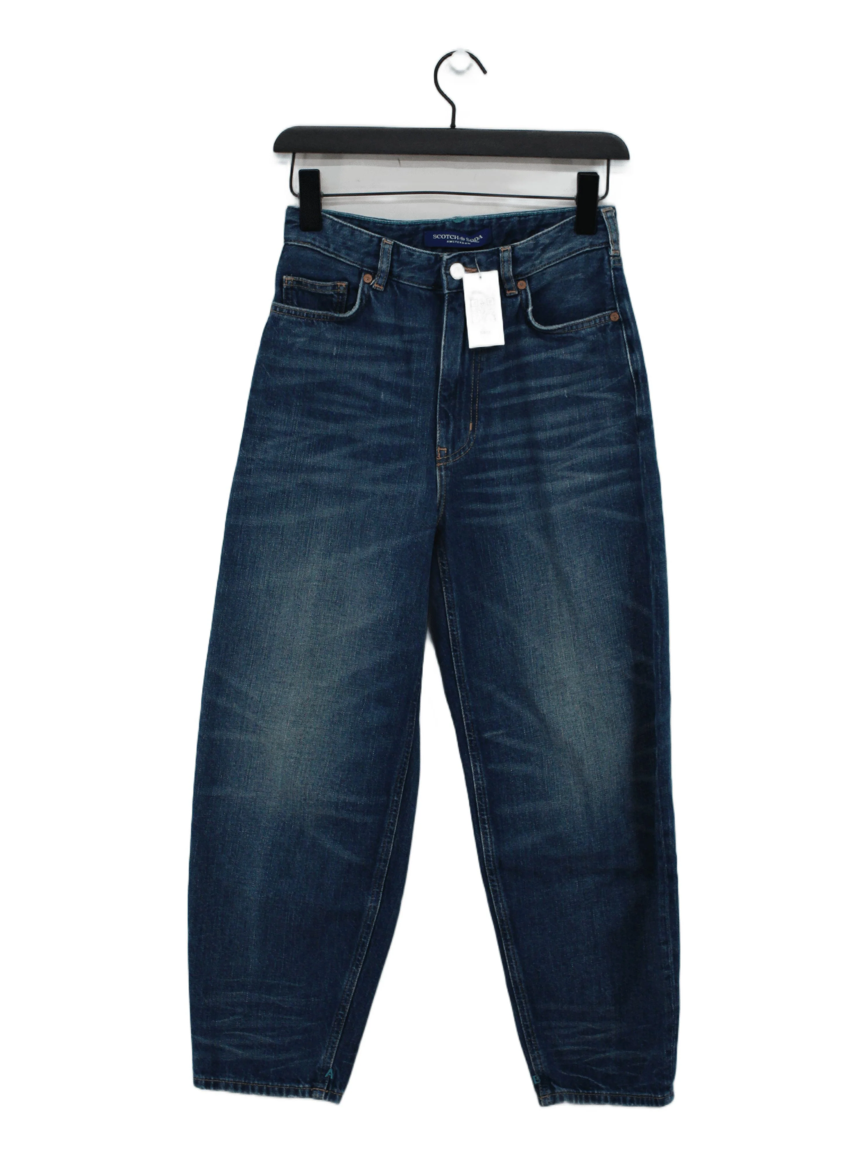 Scotch & Soda Women's Jeans W 29 in Blue 100% Cotton Mom