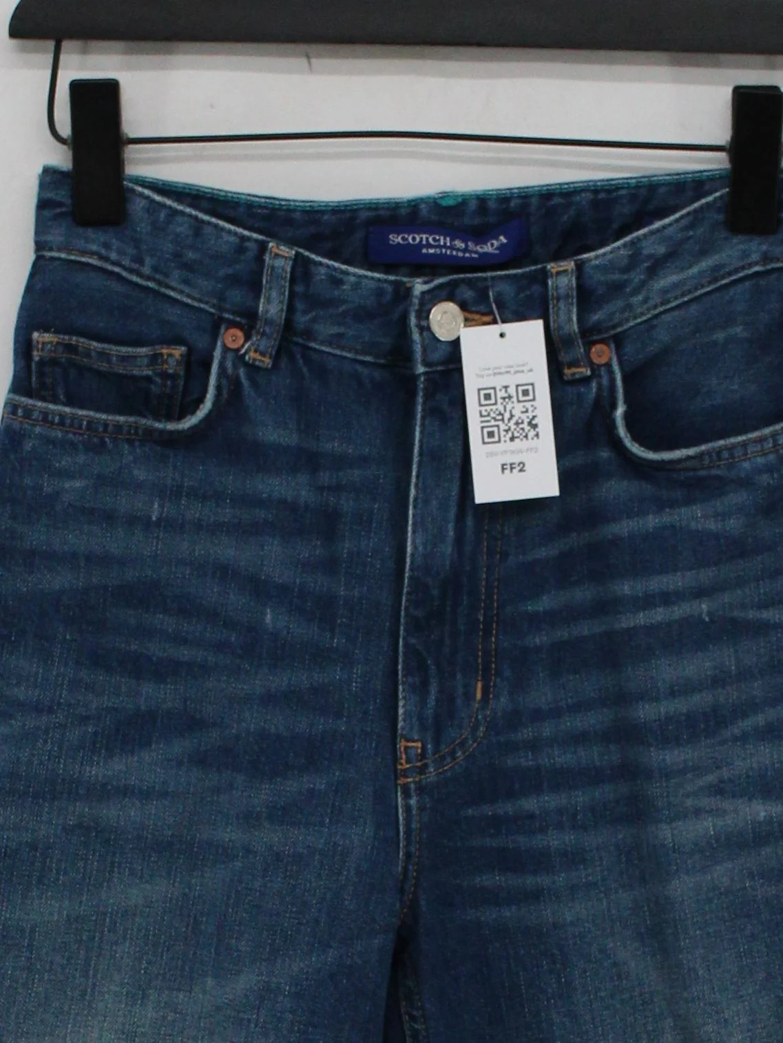 Scotch & Soda Women's Jeans W 29 in Blue 100% Cotton Mom - Image 3