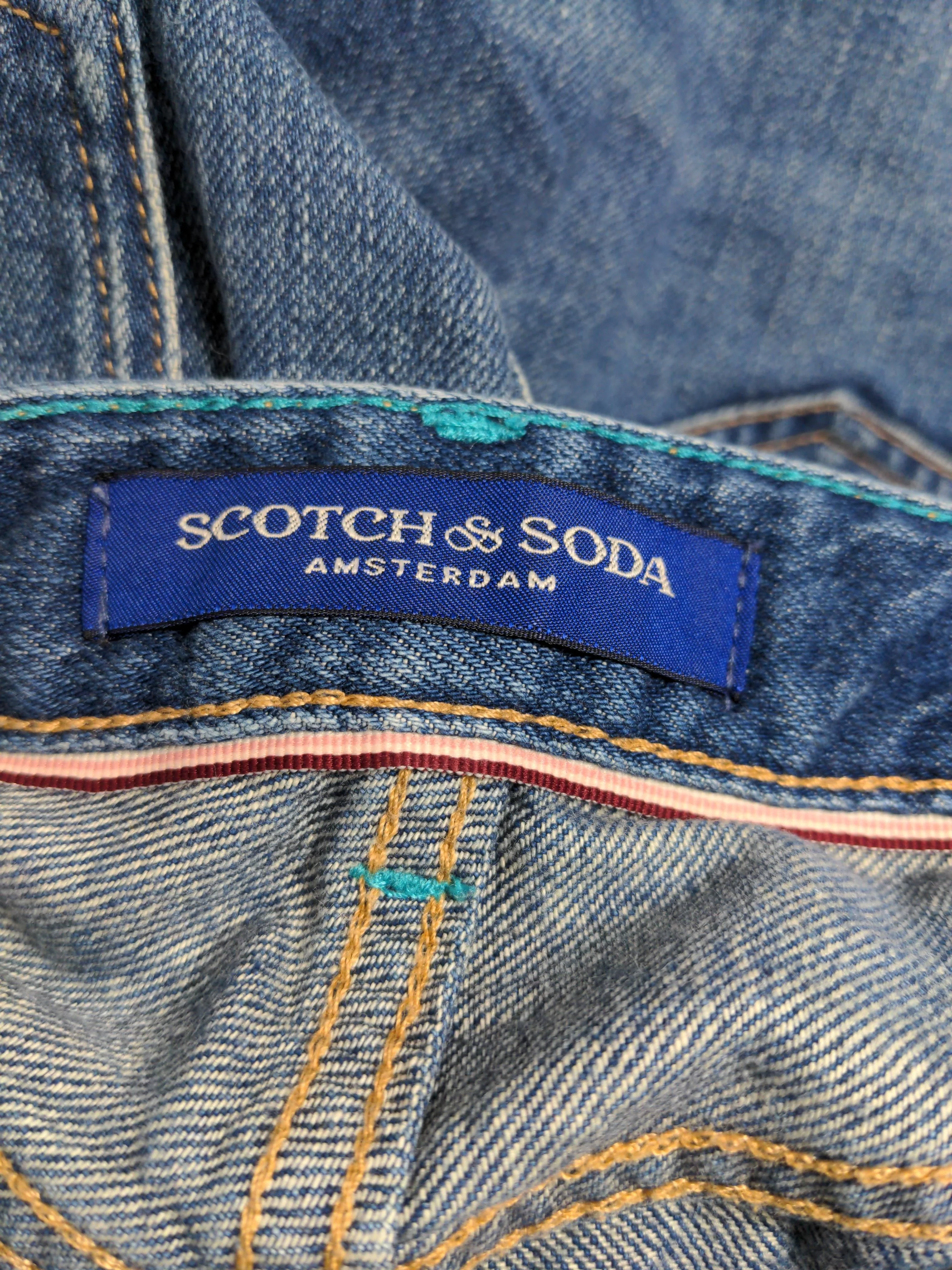 Scotch & Soda Women's Jeans W 29 in Blue 100% Cotton Mom - Image 5
