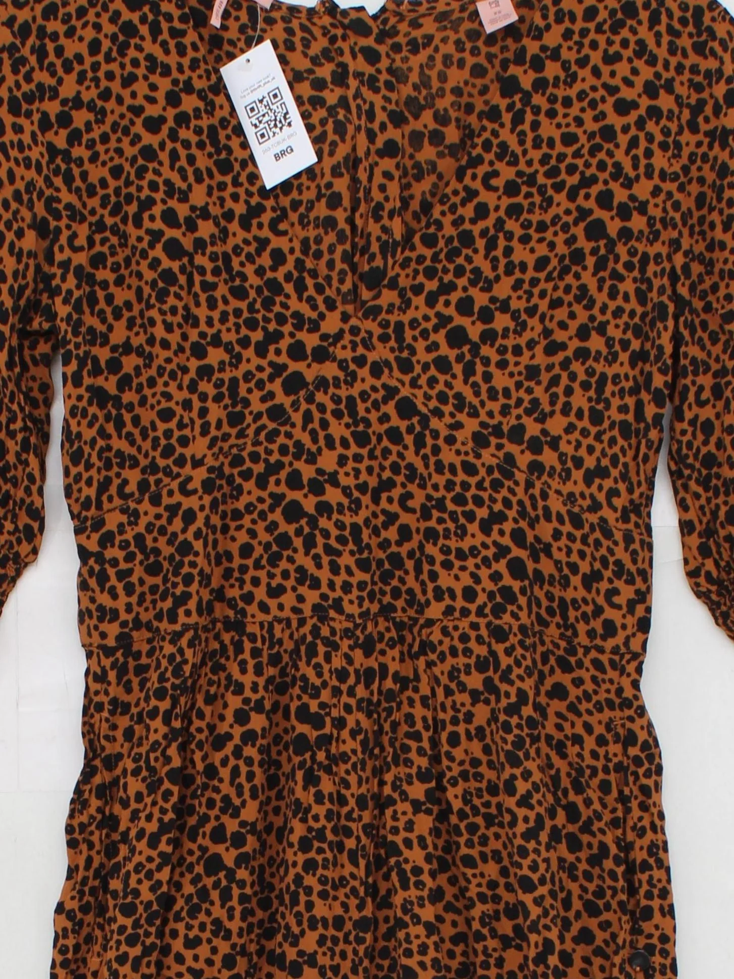 Scotch & Soda Women's Jumpsuit XS Brown 100% Viscose Jumpsuit - Image 3