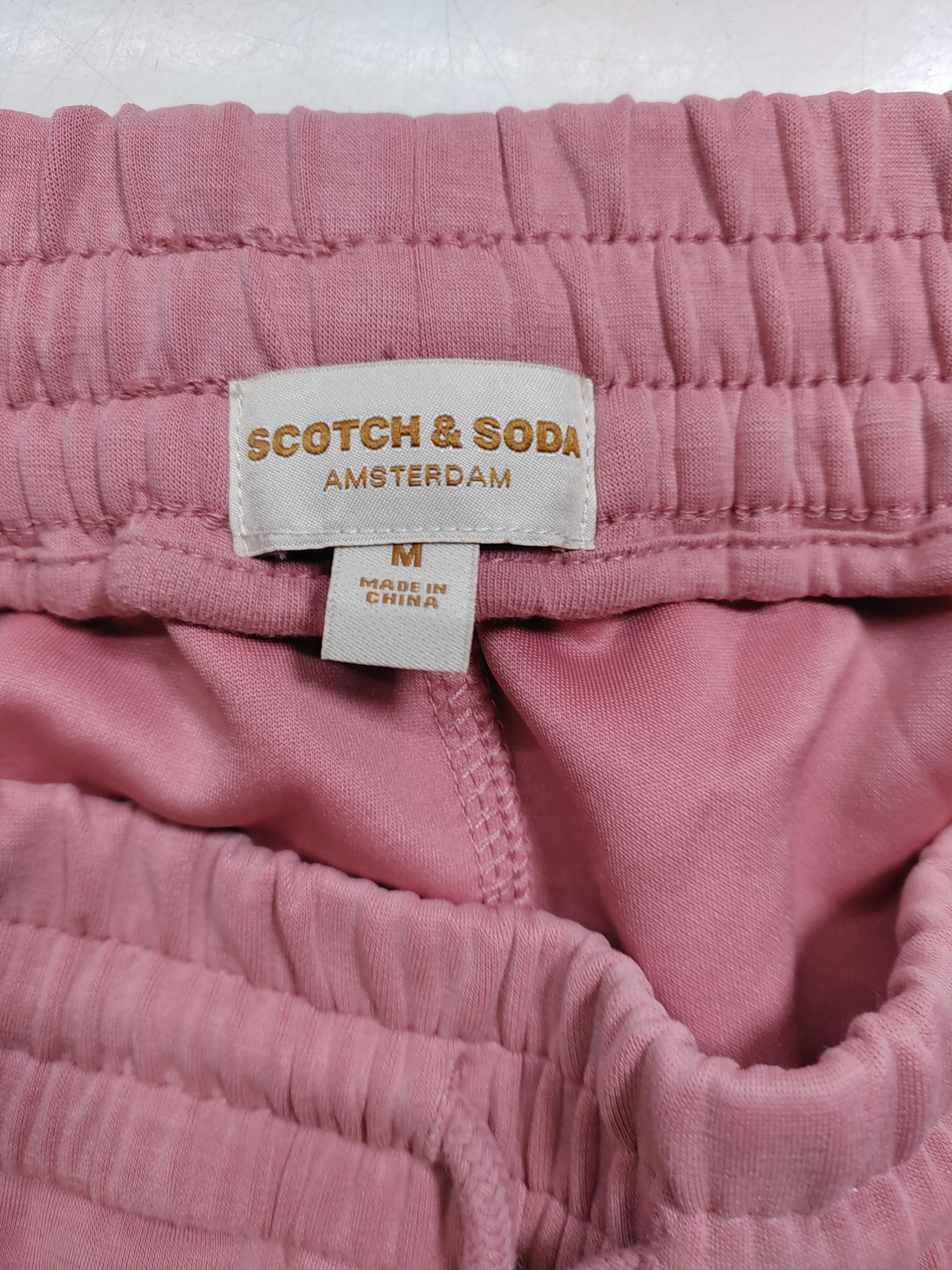 Scotch & Soda Women's Sports Bottoms M Pink Polyester - Image 5