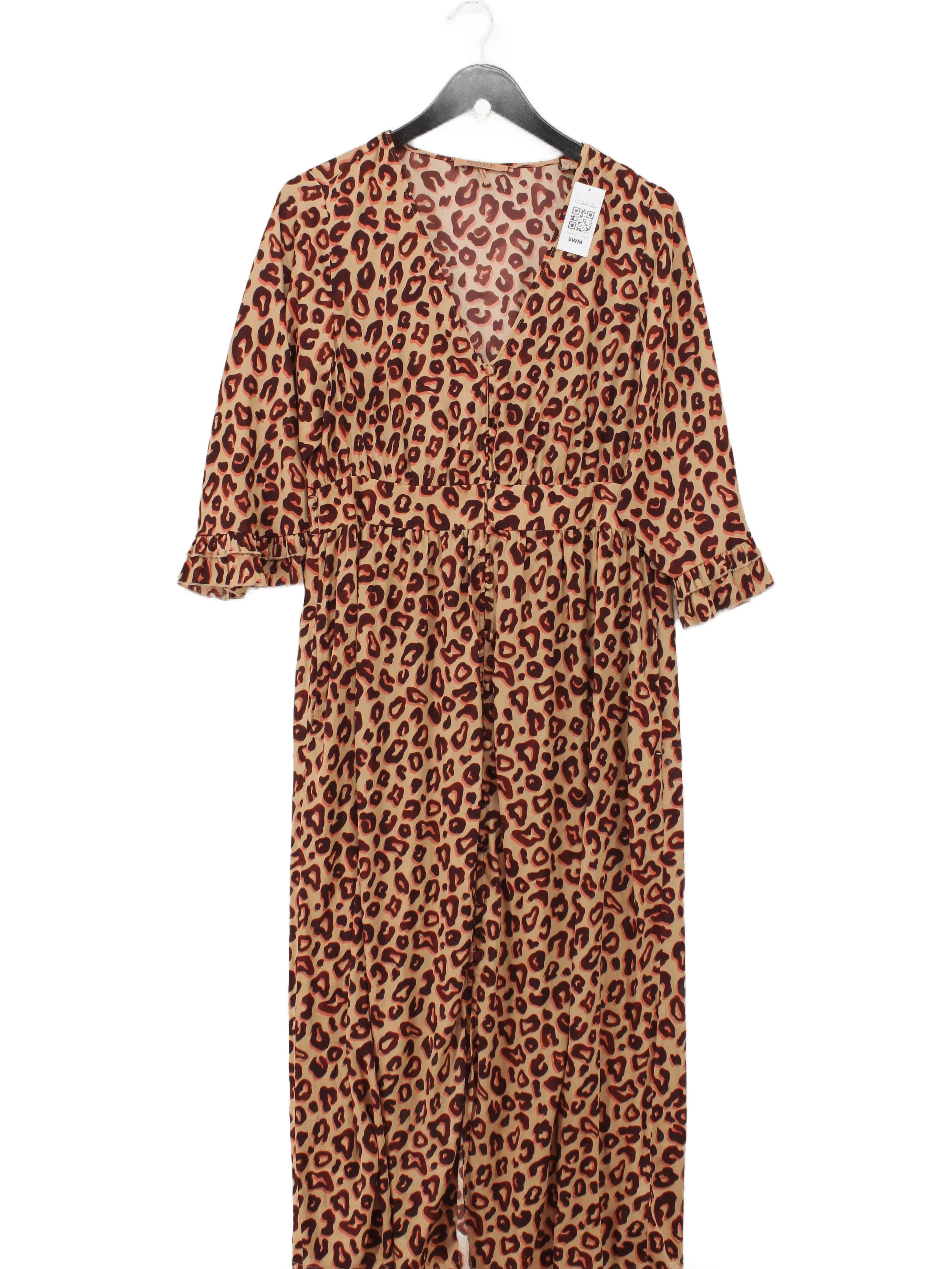 Scotch & Soda Wrap Maxi Dress XL in Tan
