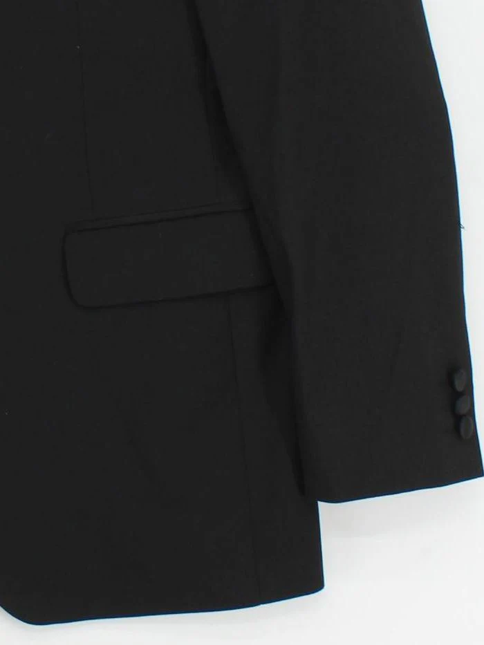 Scott & Taylor Men's Blazer S Black 100% Polyester Overcoat - Image 4