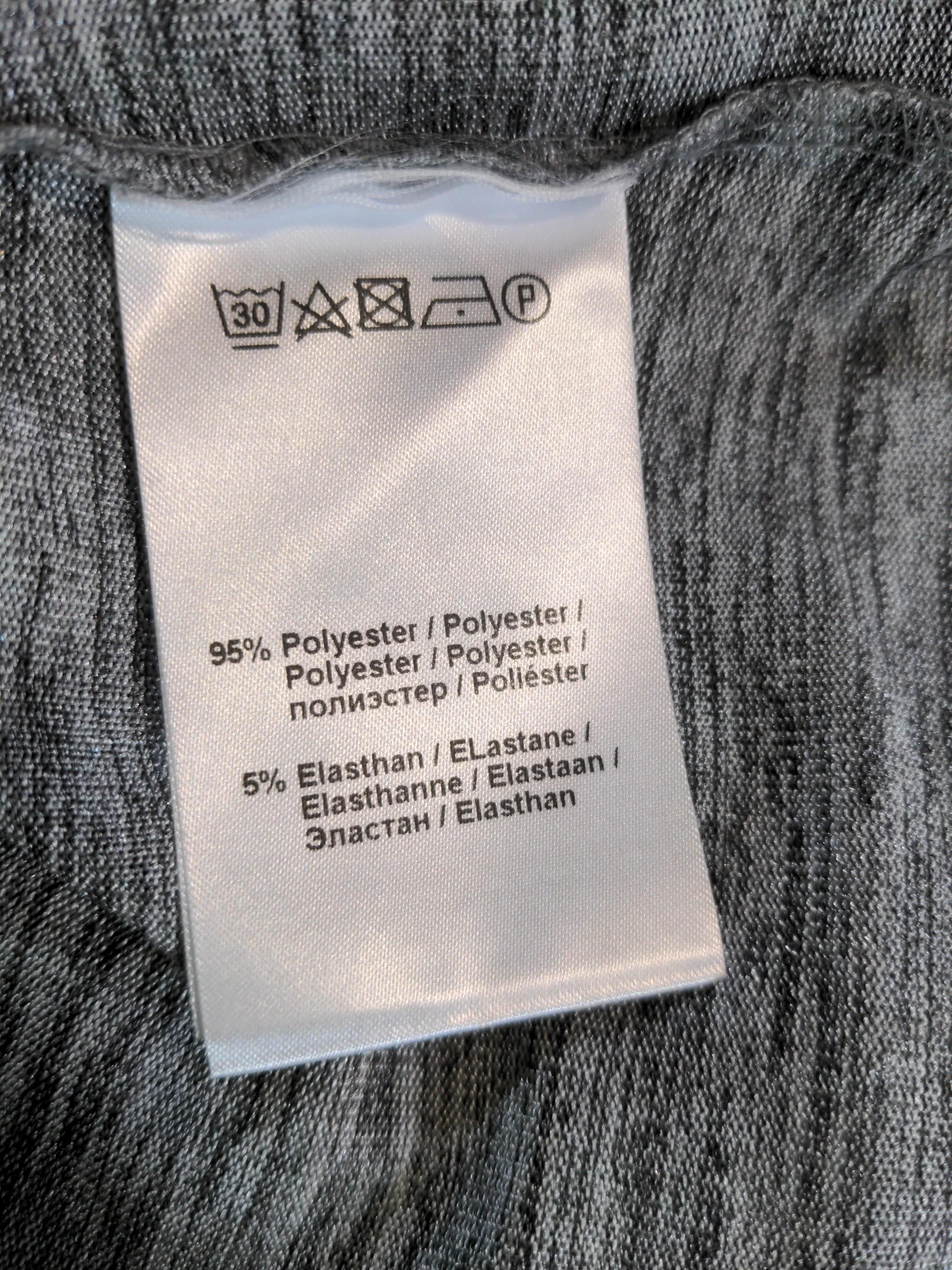 SE ( Just White ) Women's Top UK 12 Grey Polyester with Elastane Basic - Image 6