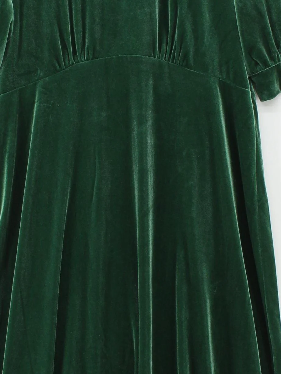 SEASALT CORNWALL A-Line Midi Dress in Green - Image 3